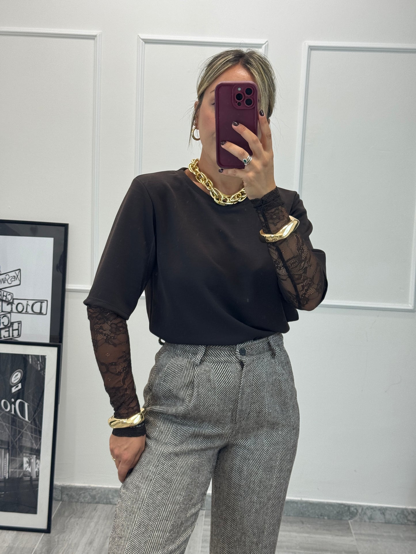 Maglia pizzo