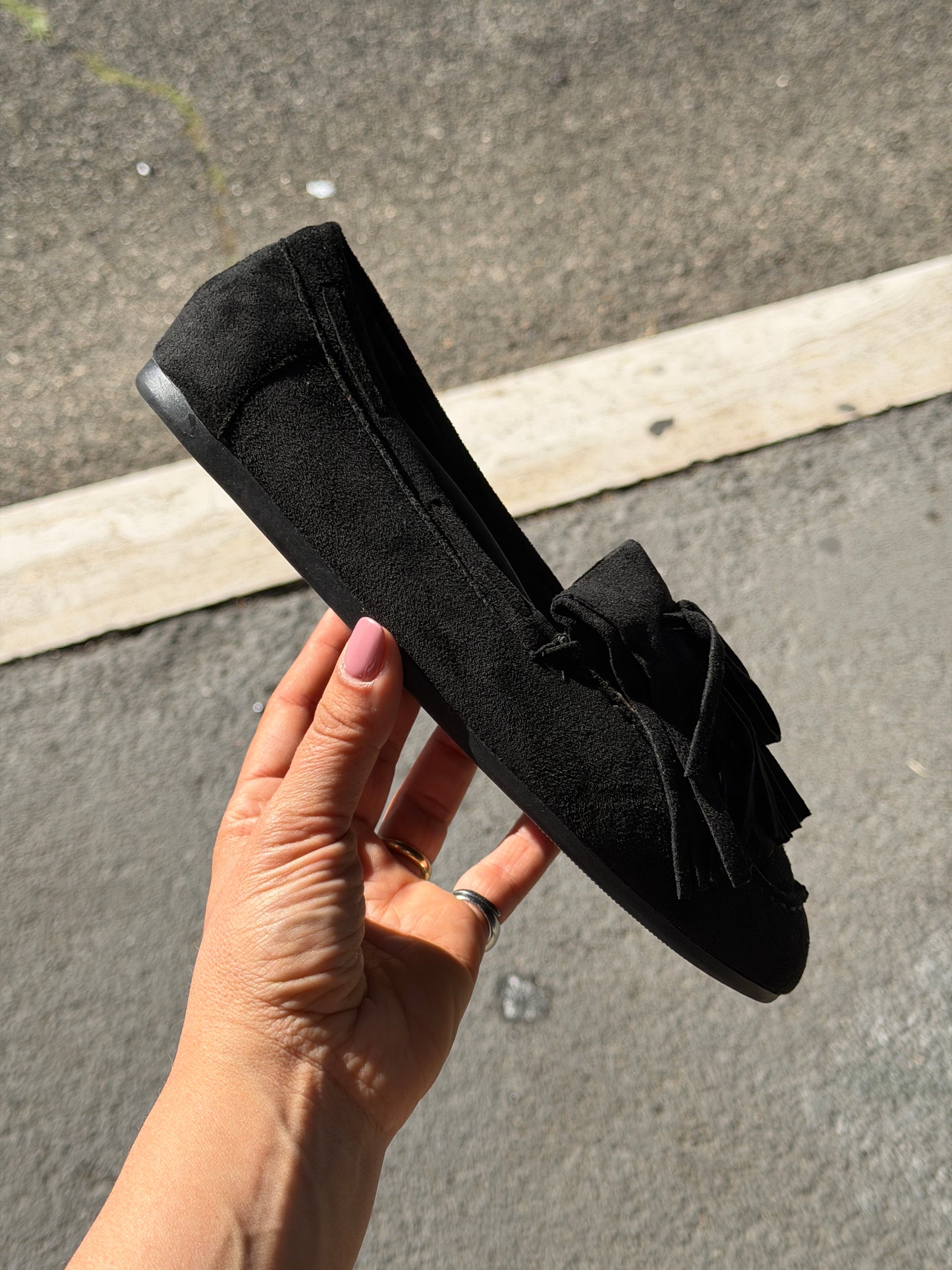 Mocassino crosta nero