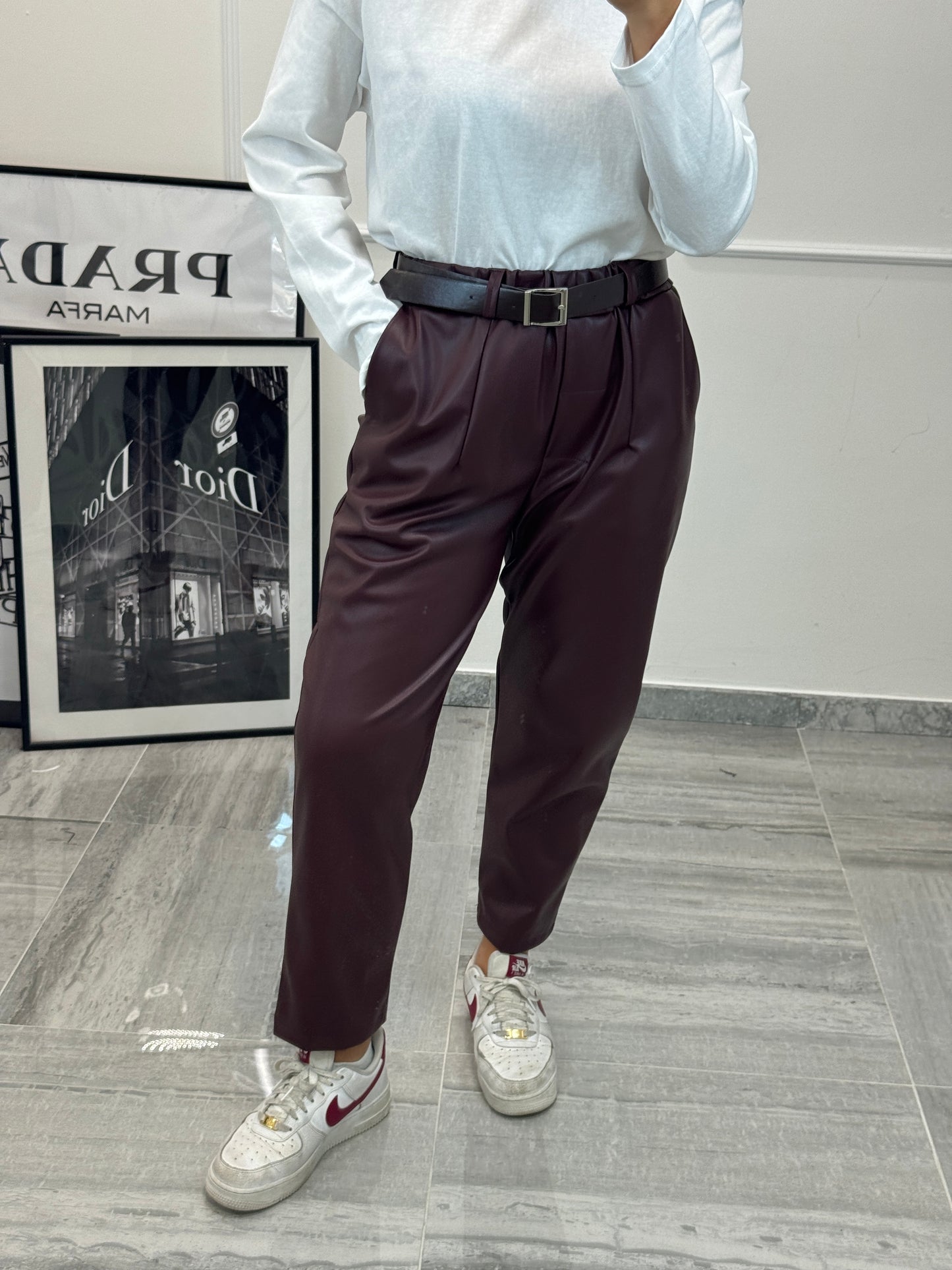 Pantalone amaranta