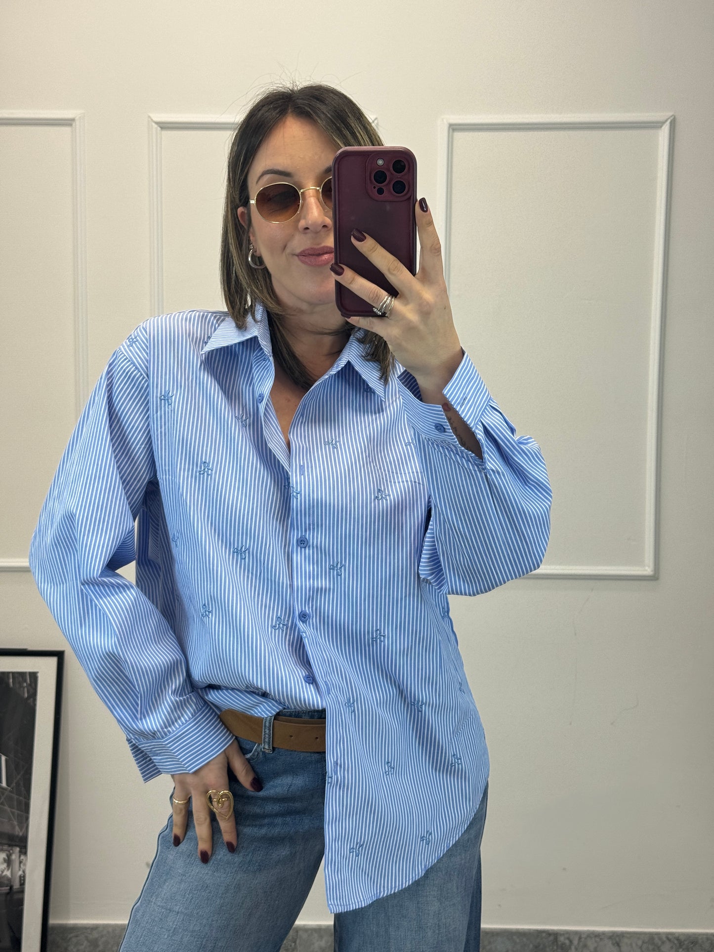 Camicia fiocchetti