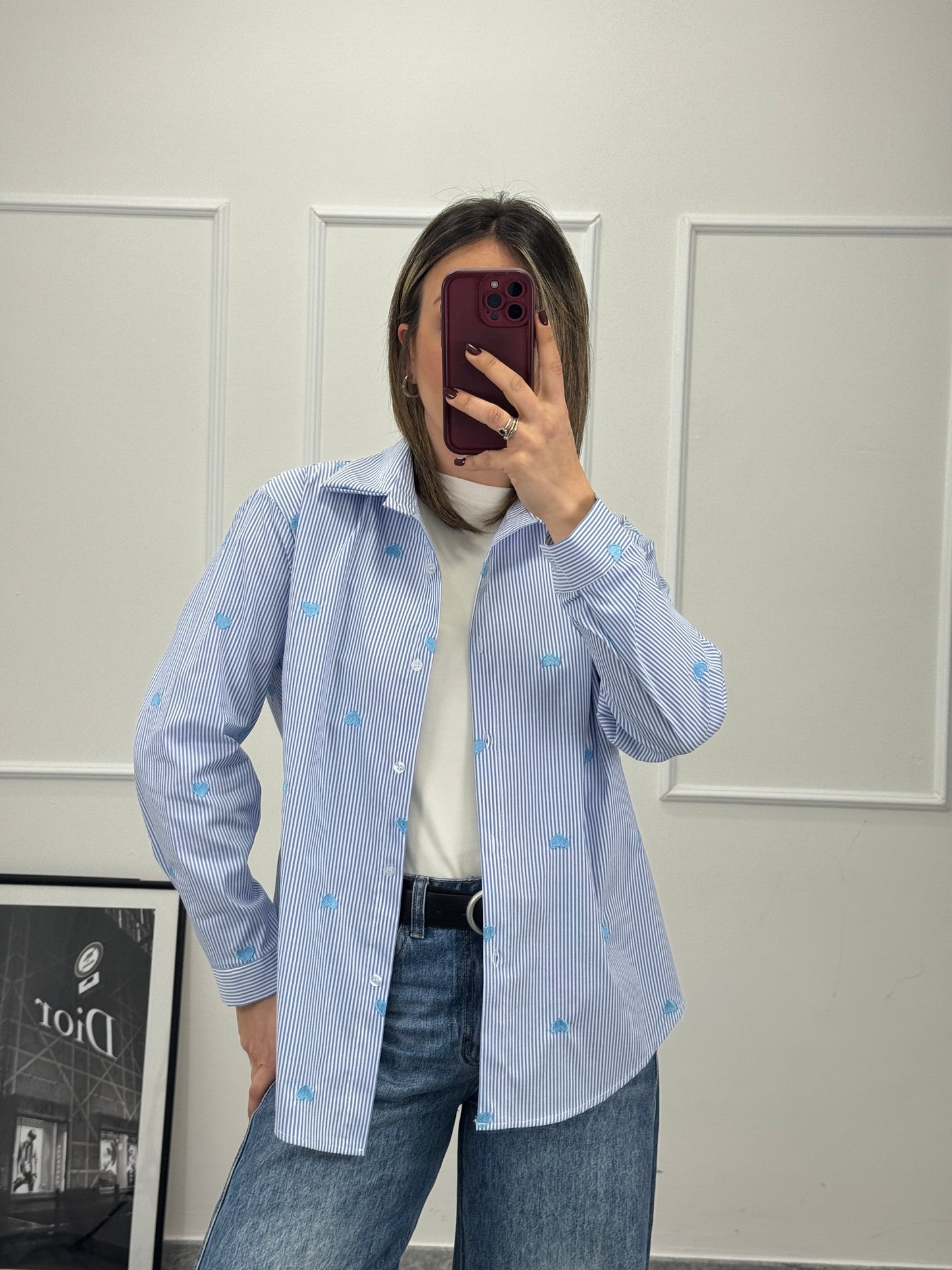 Camicia cuoricini