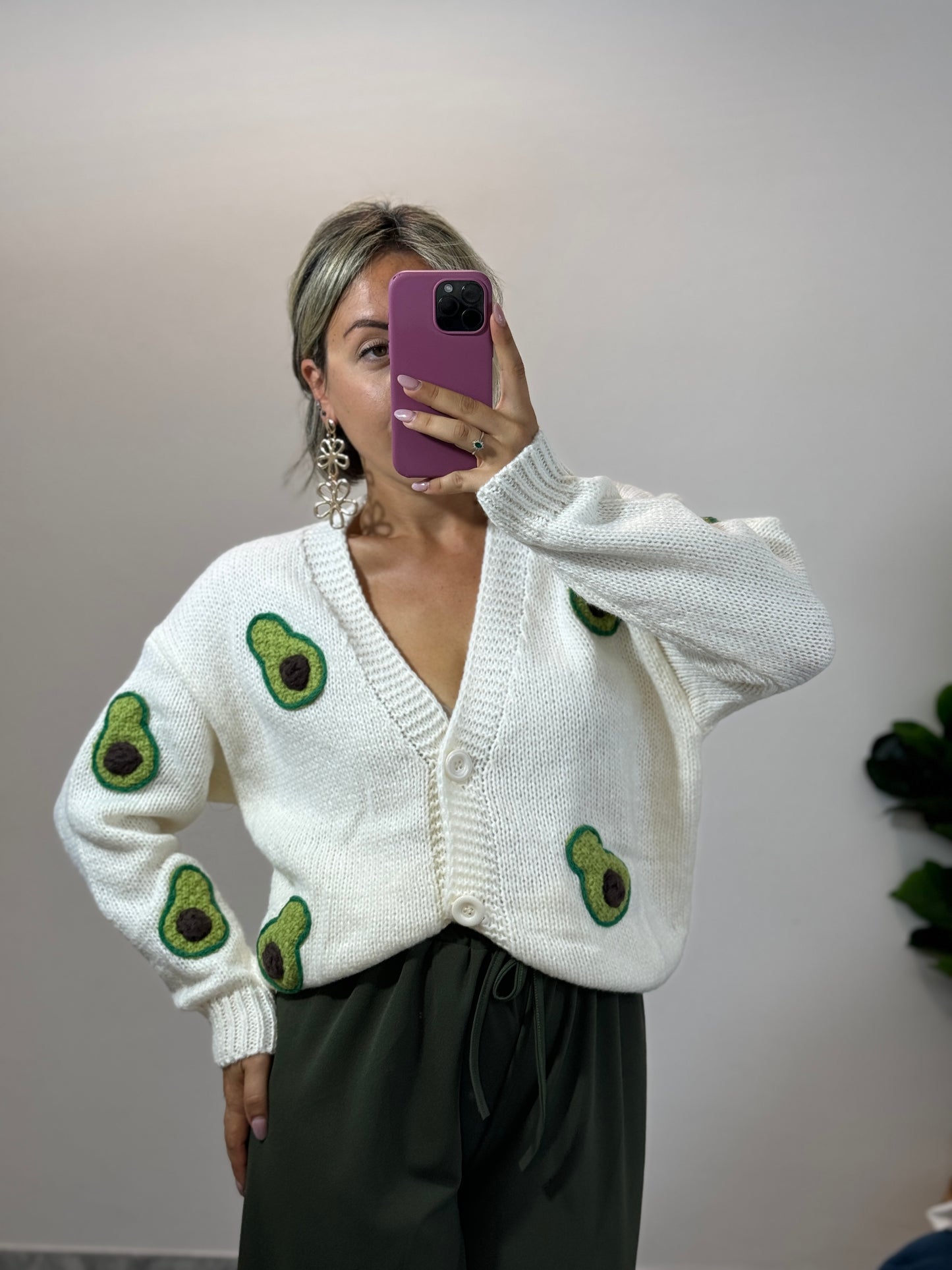 Cardigan Avocado