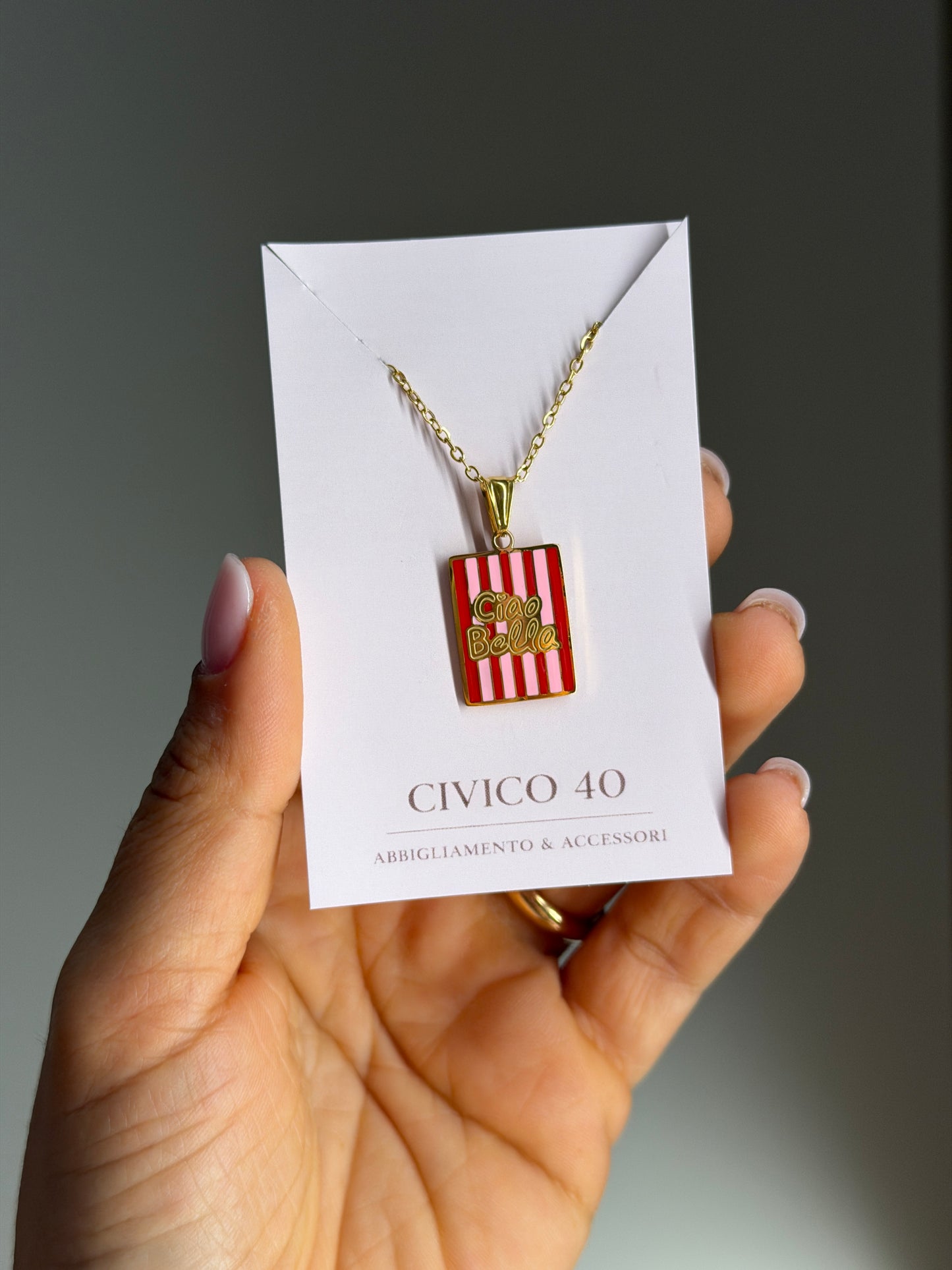 Collana “ciao bella”