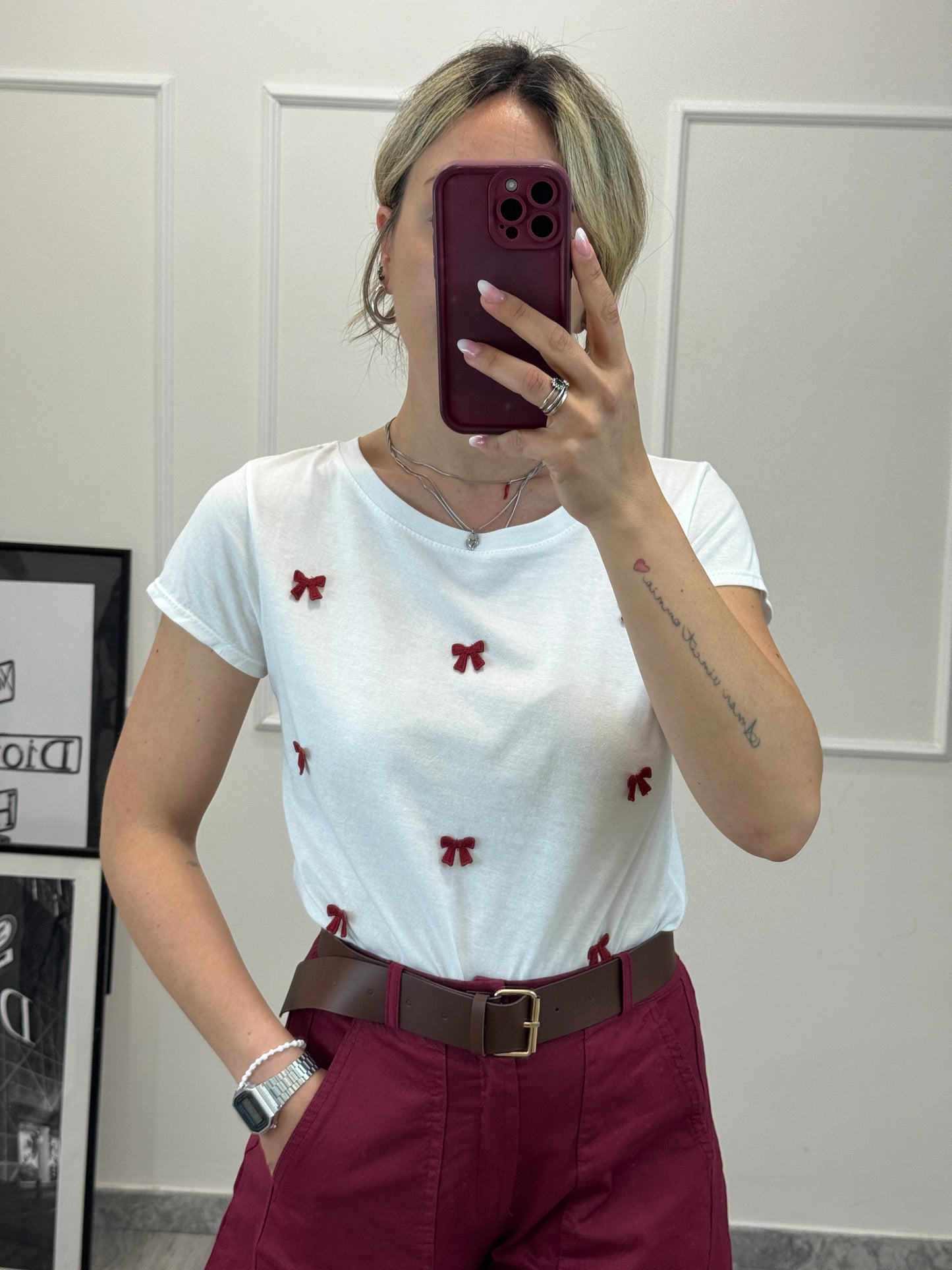 T-shirt fiocchetti