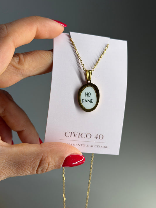 Collana “ho fame”