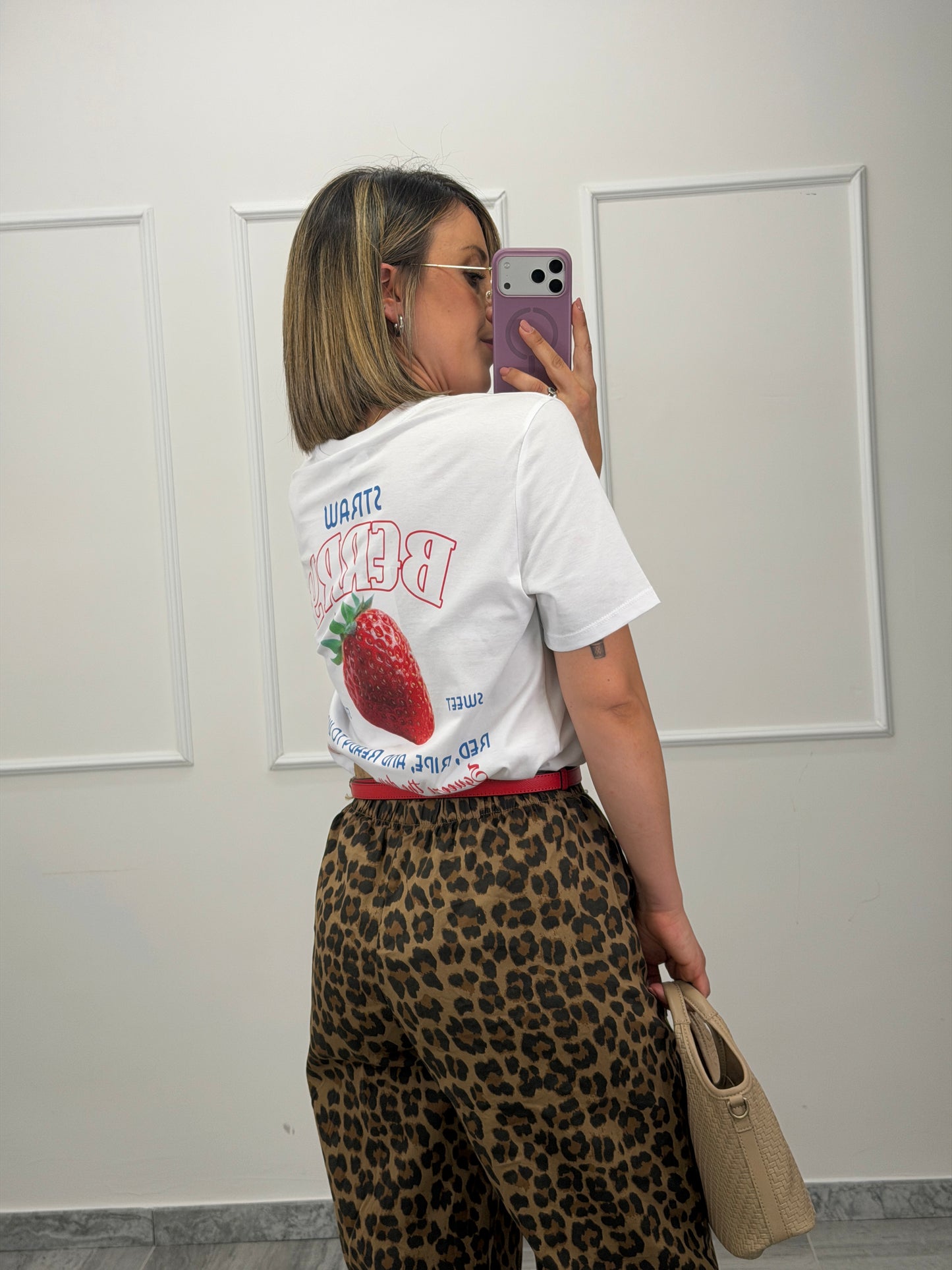 T-shirt Lumina Berry
