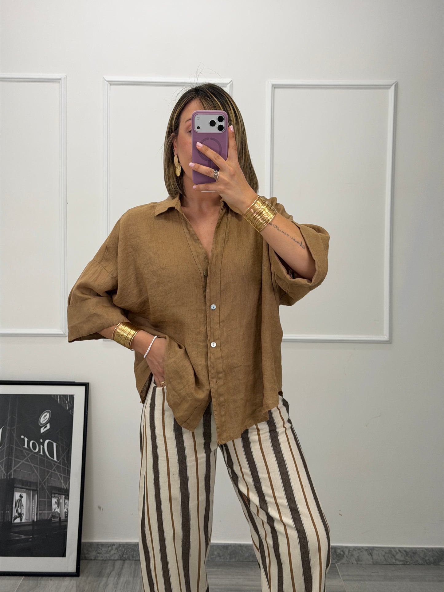 Camicia 100%LINO
