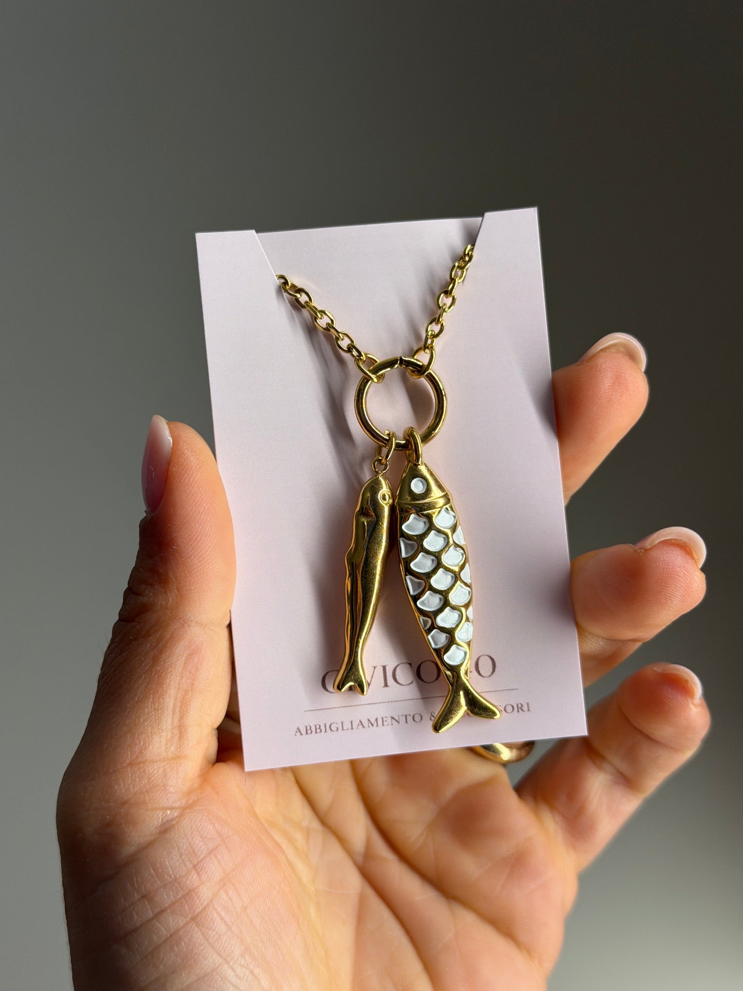 Collana Sardine grandi