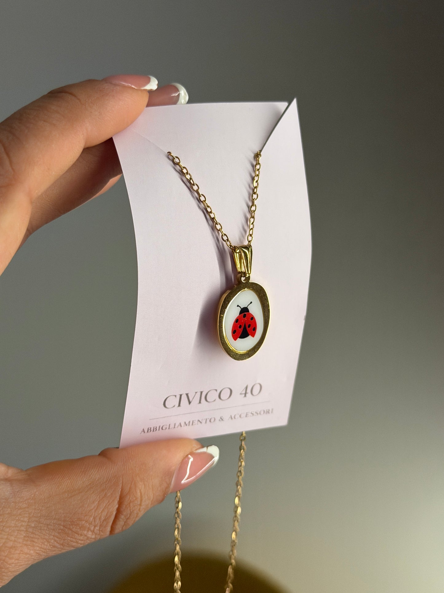 Collana coccinella