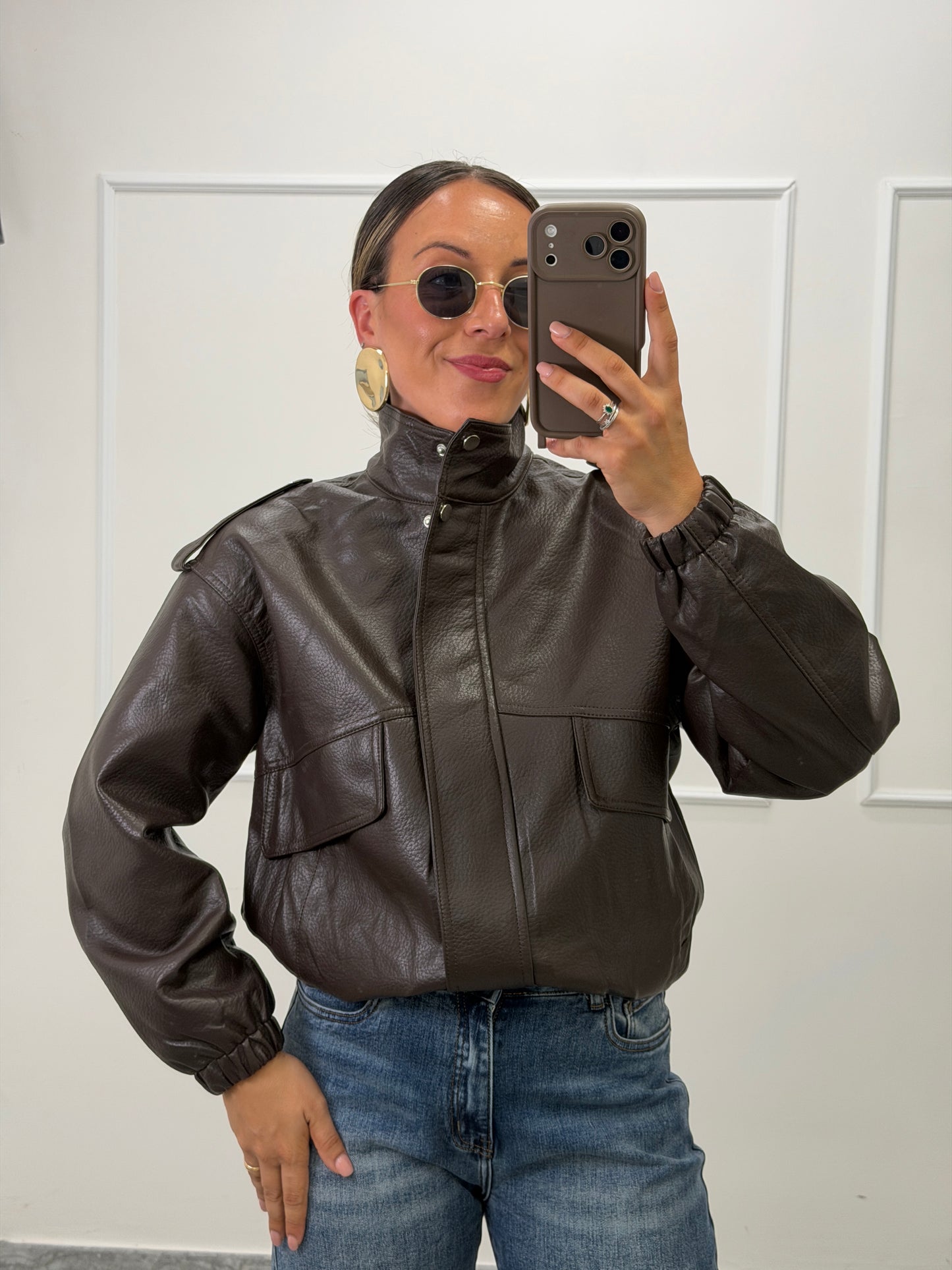 Bomber Ecopelle