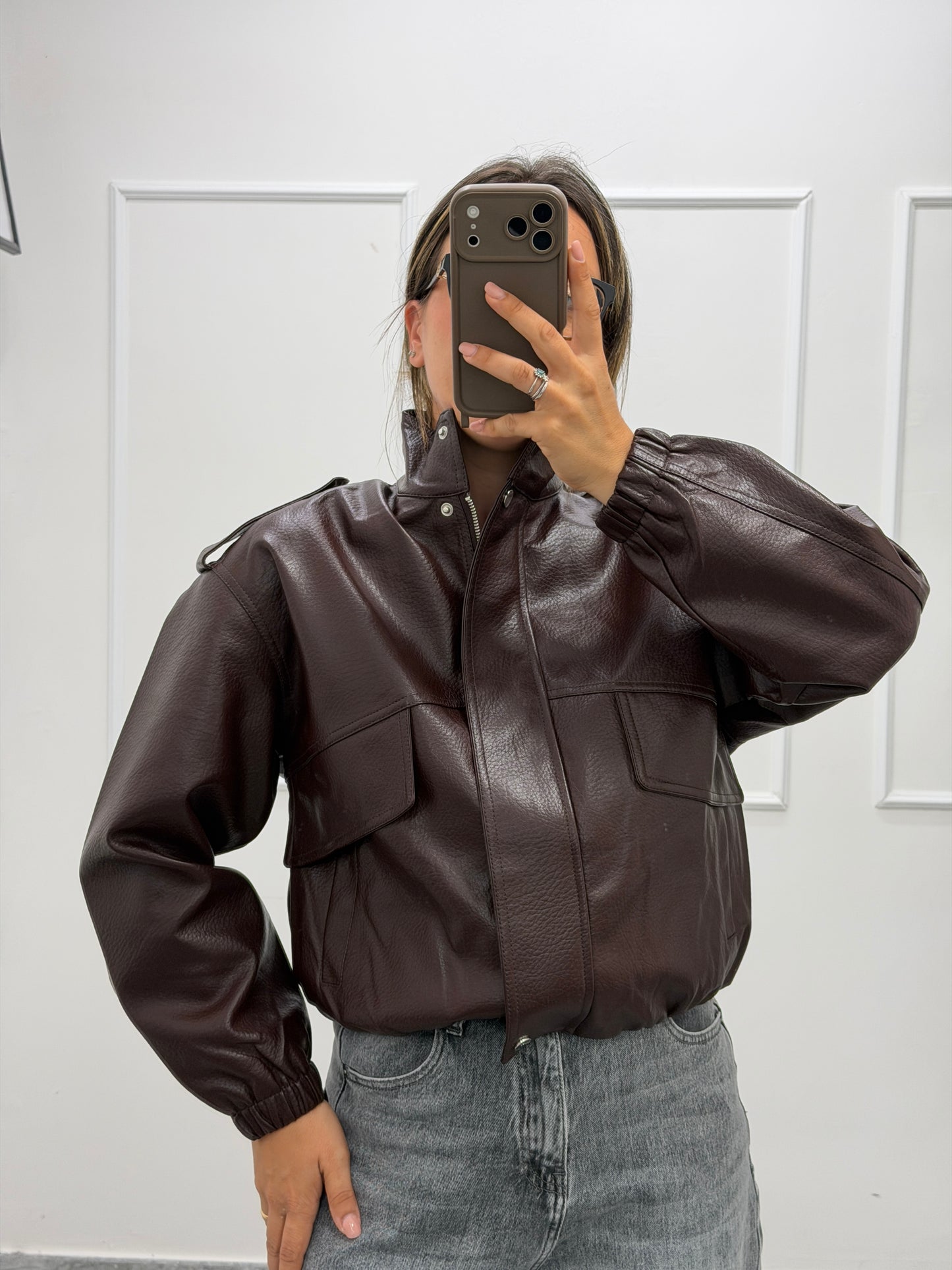 Bomber Ecopelle