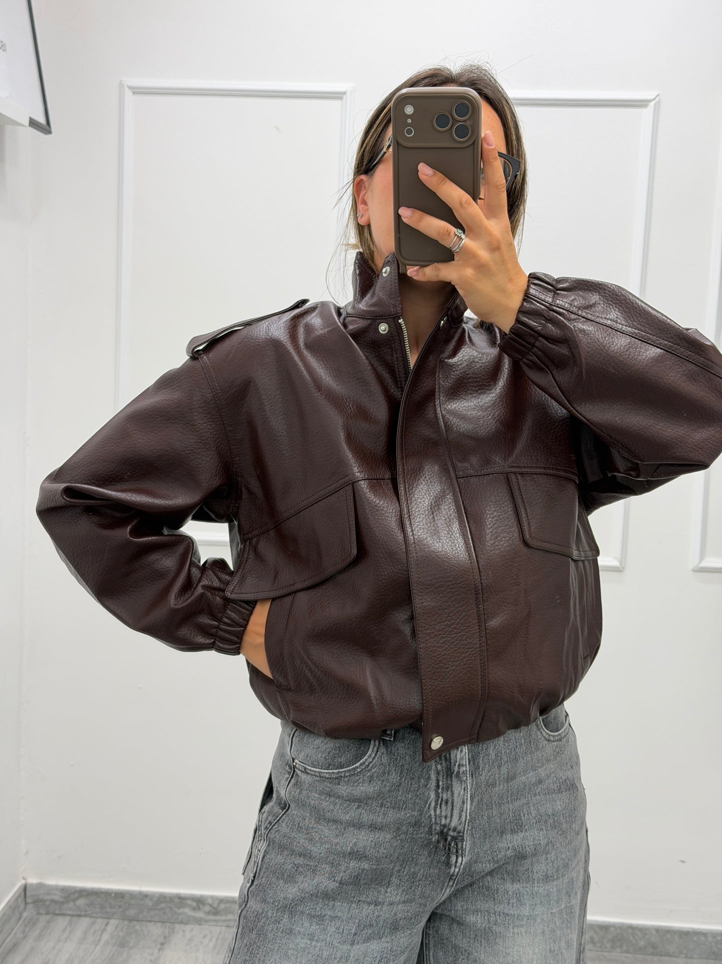 Bomber Ecopelle