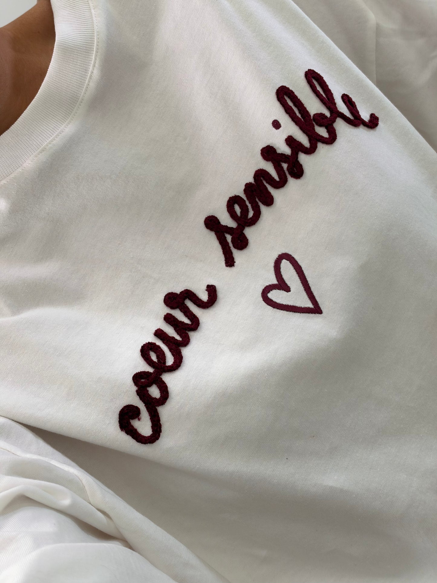 Maglia " cuore sensibile" Lumina