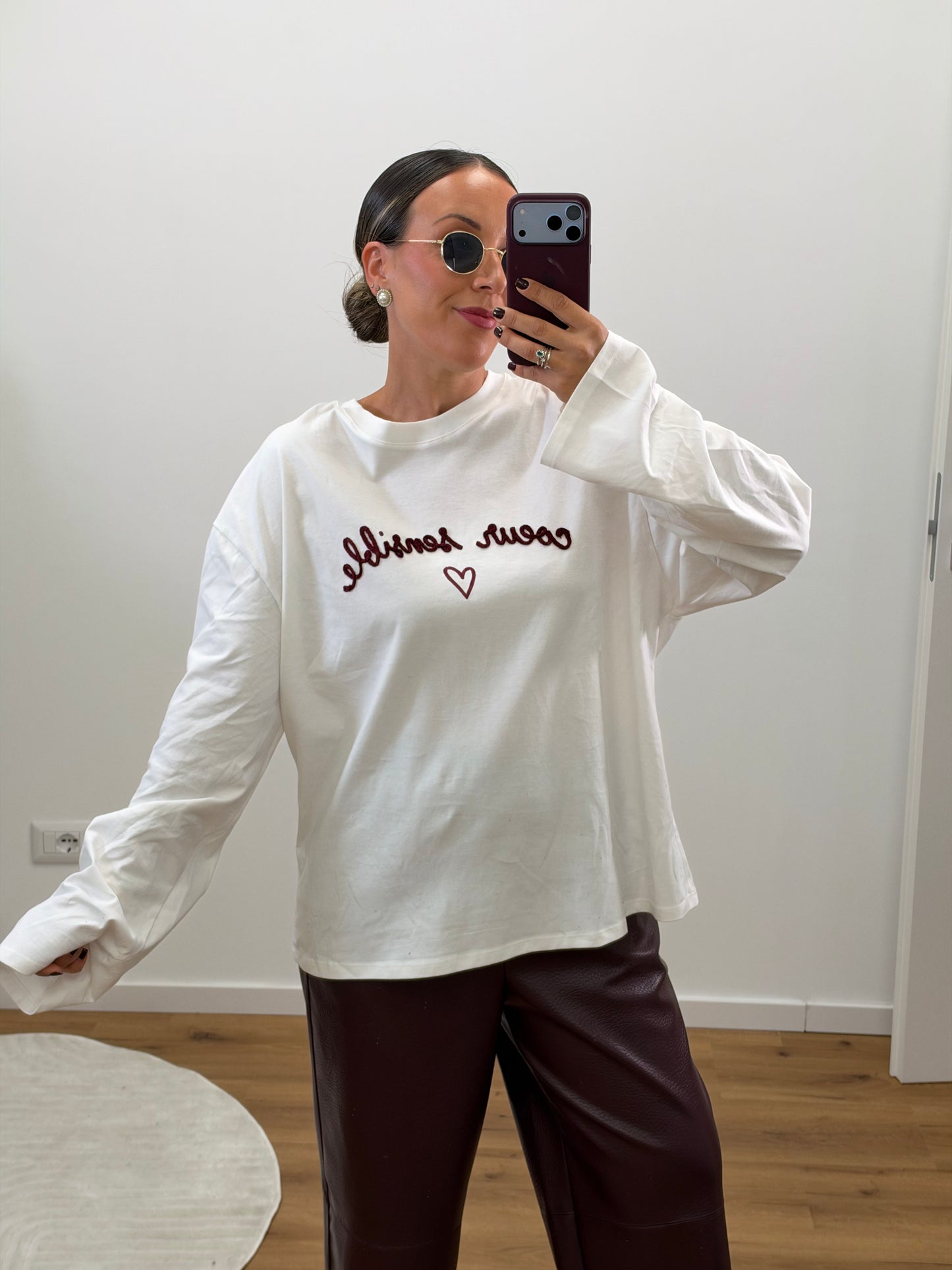 Maglia " cuore sensibile" Lumina