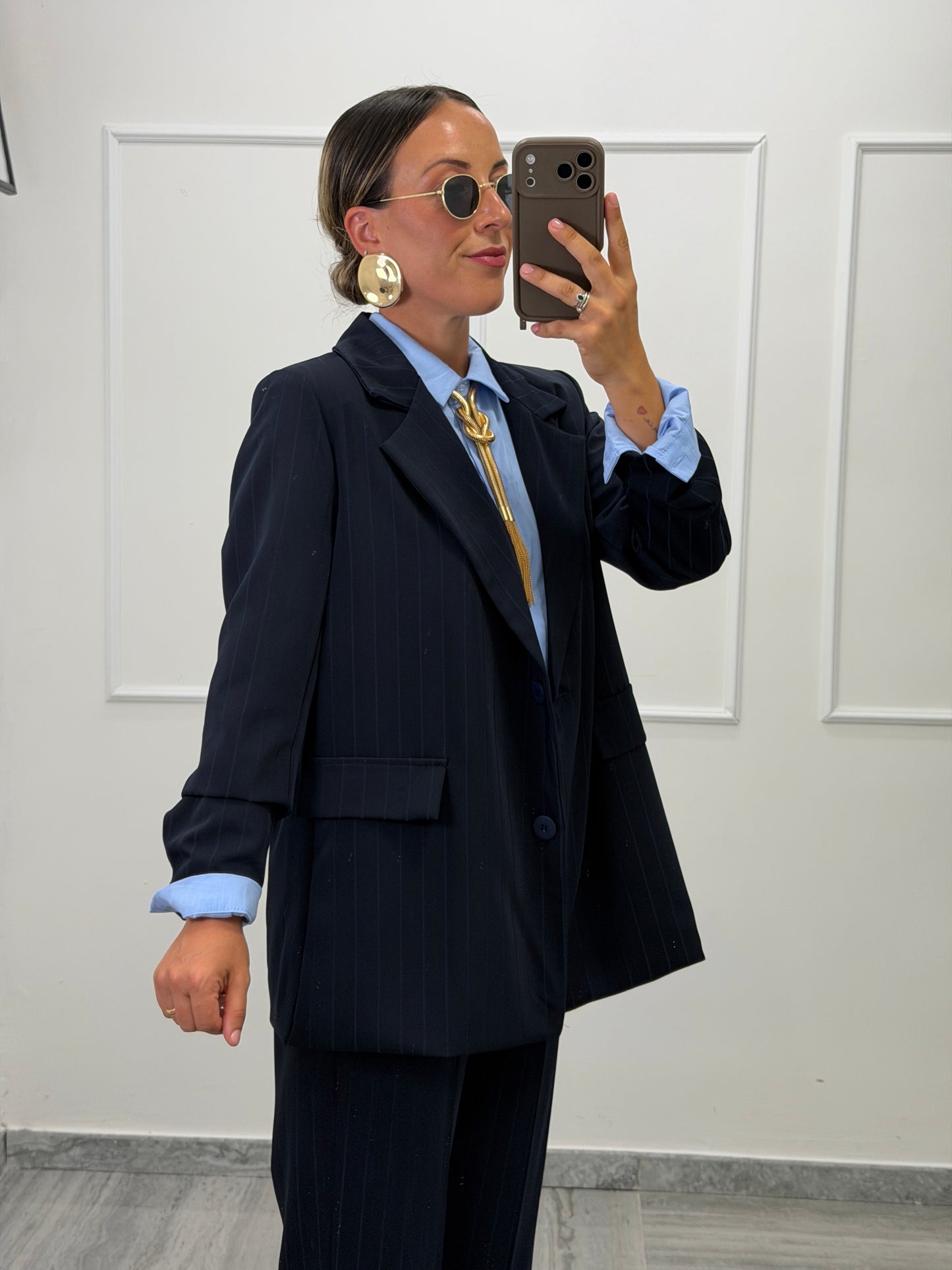 Tailleur Gessato