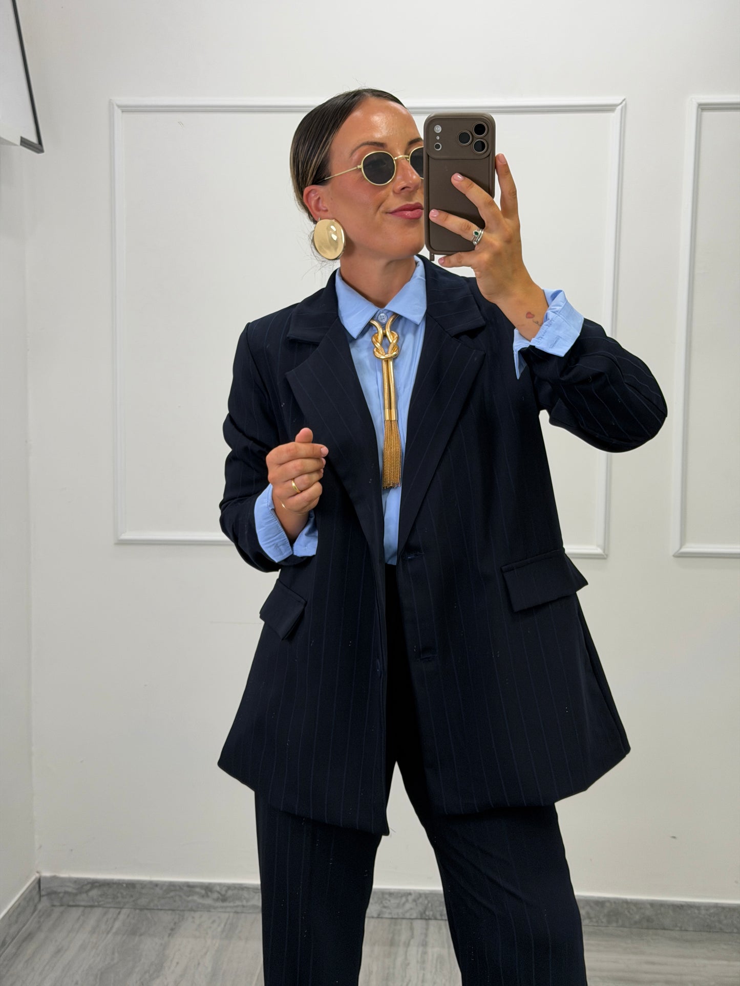 Tailleur Gessato