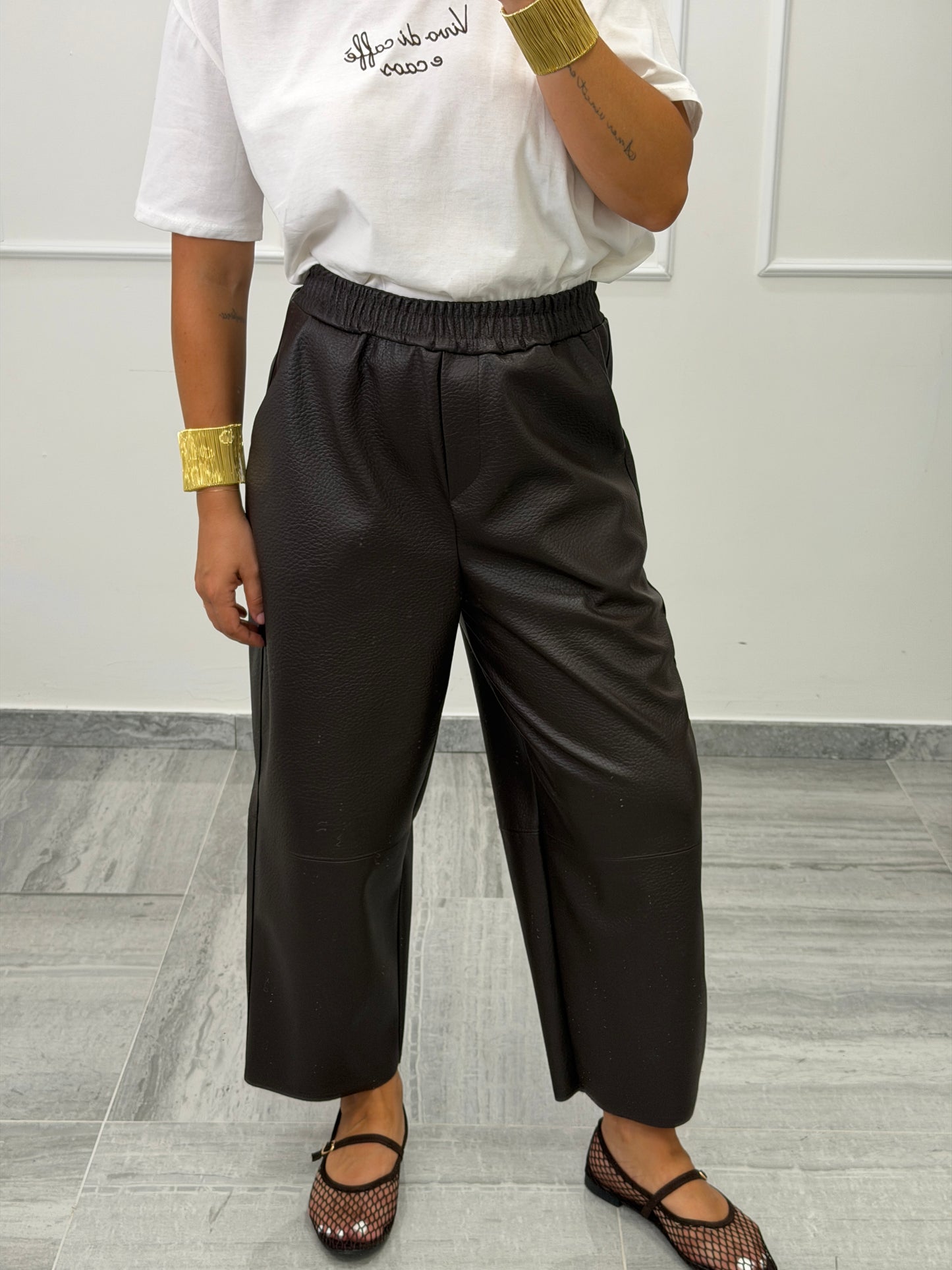 Pantalone Ecopelle