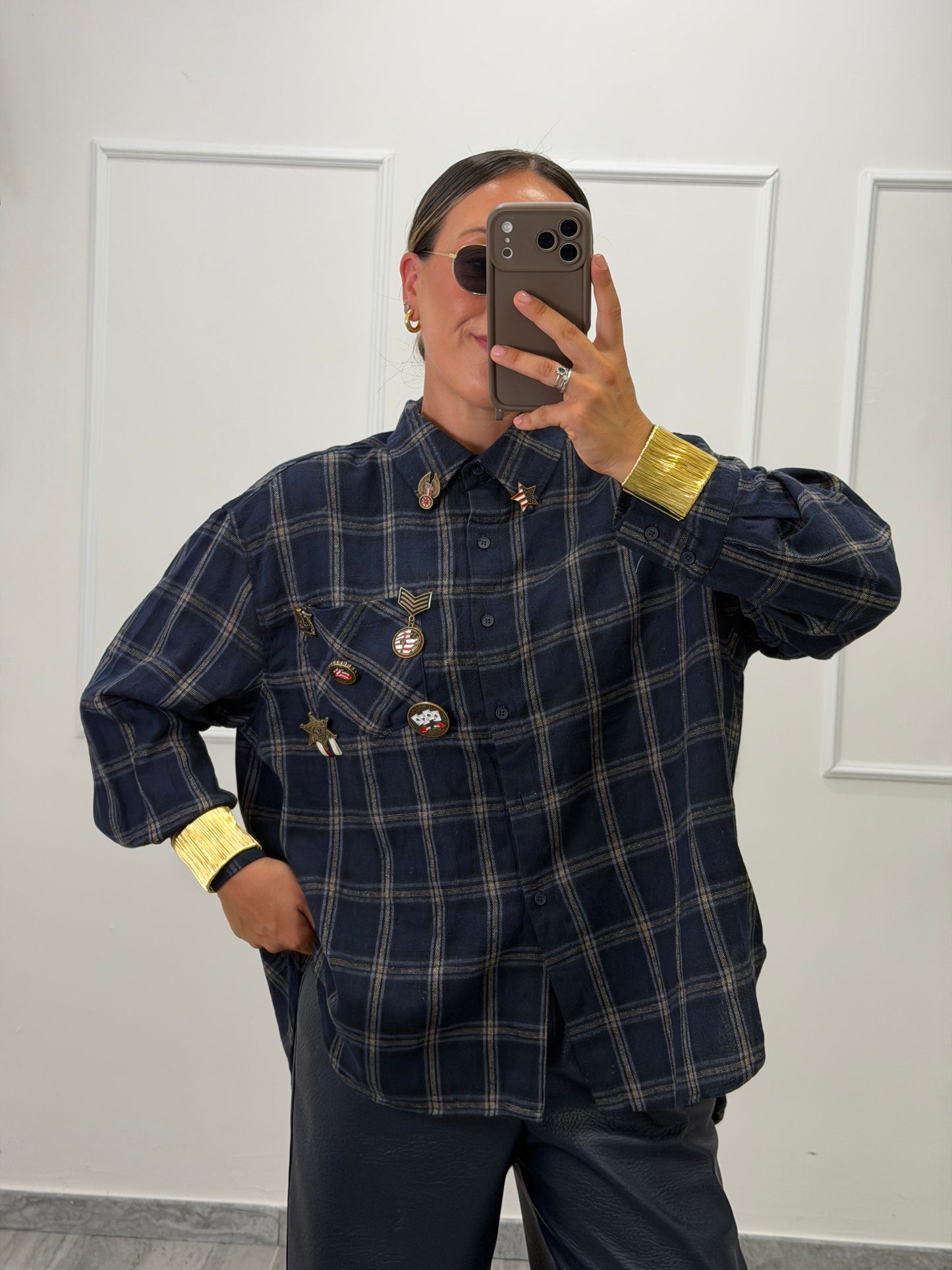 Camicia Navy
