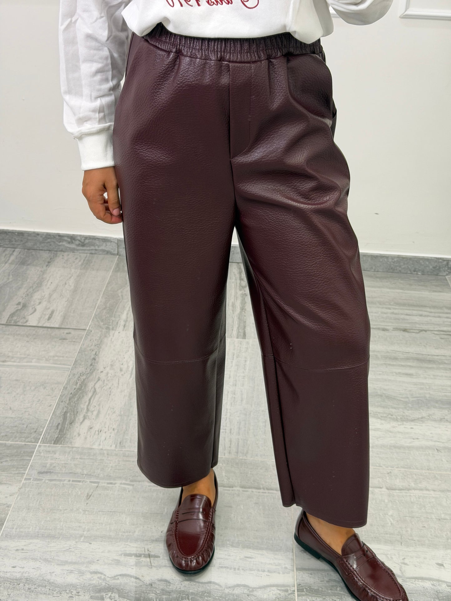 Pantalone Ecopelle