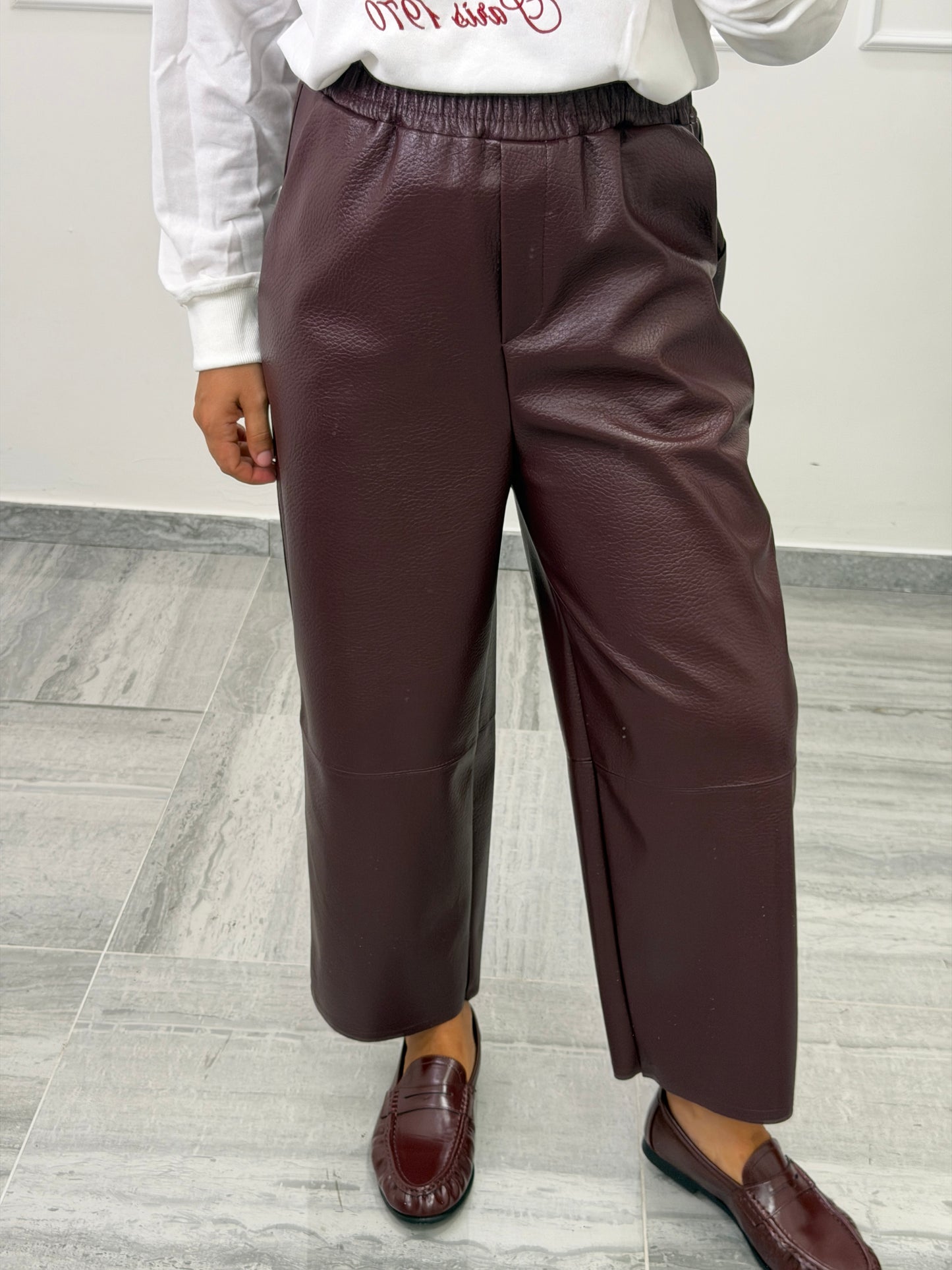 Pantalone Ecopelle
