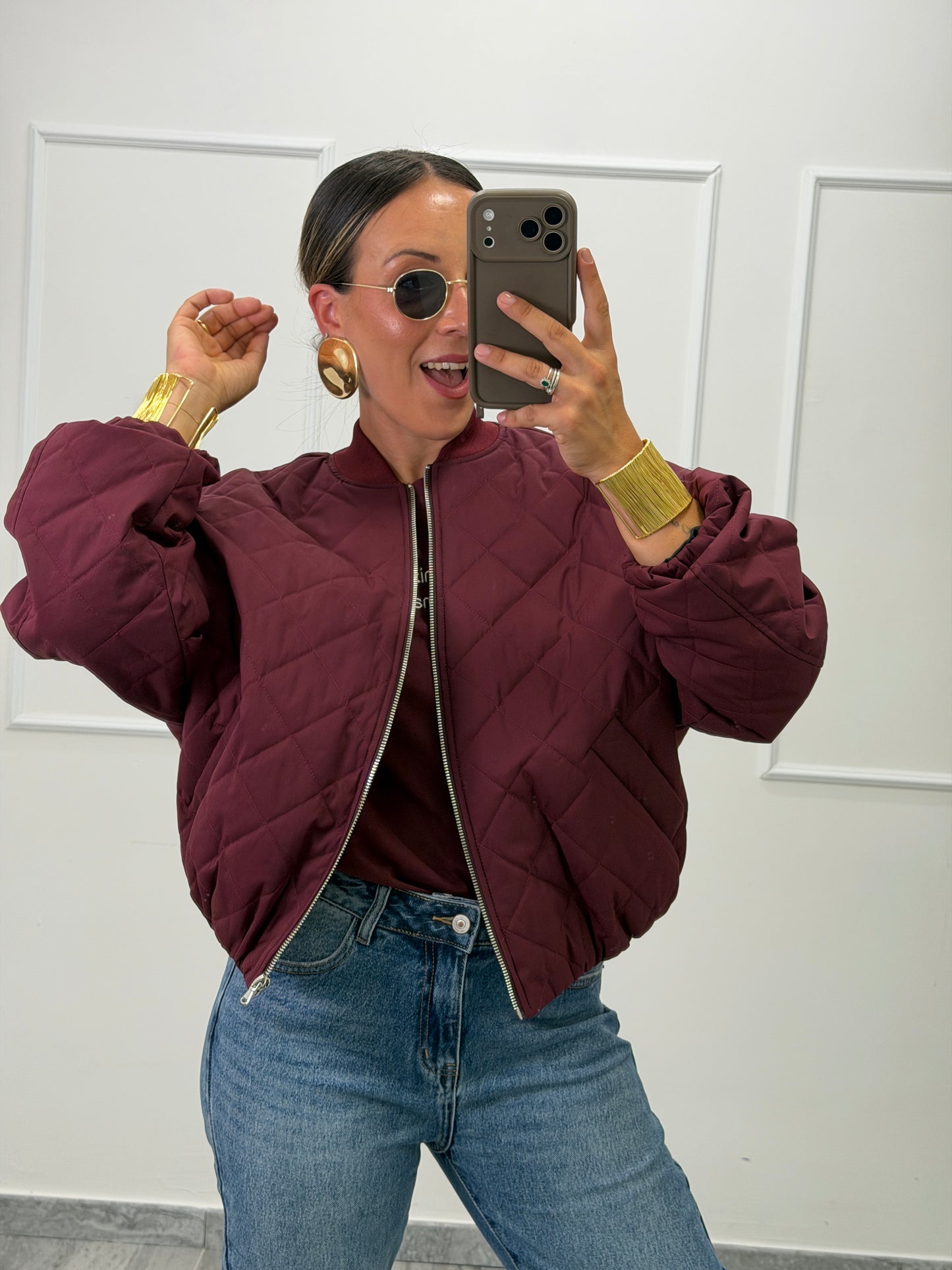 Bomber Trapuntato Lumina