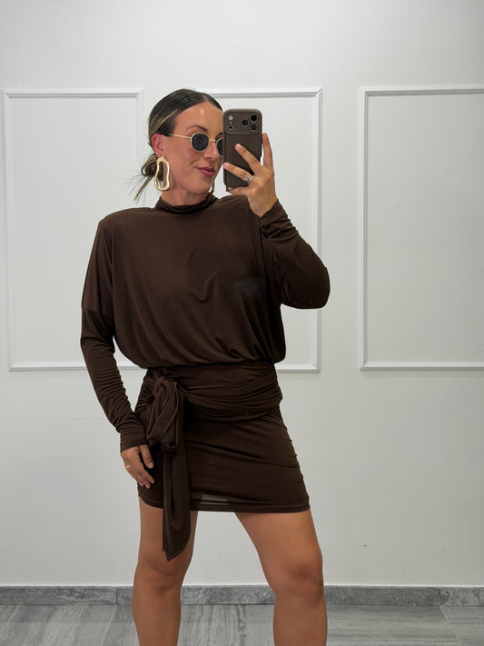 Vestito Brown Lumina