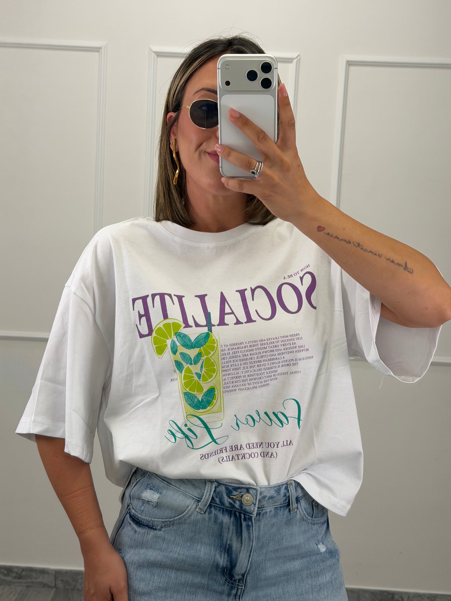 T-shirt " Socialite" Lumina