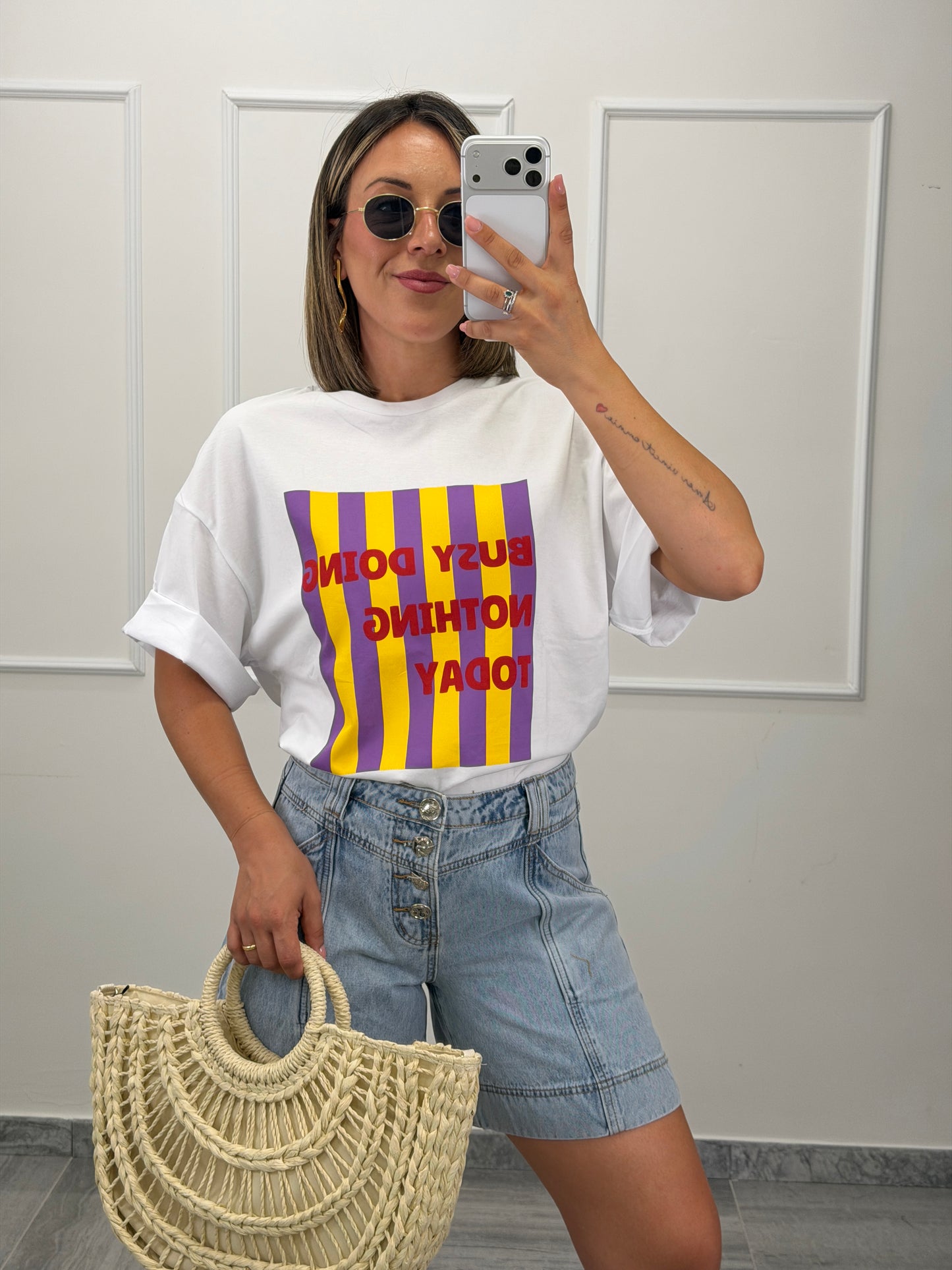 T-shirt " Busy " Lumina