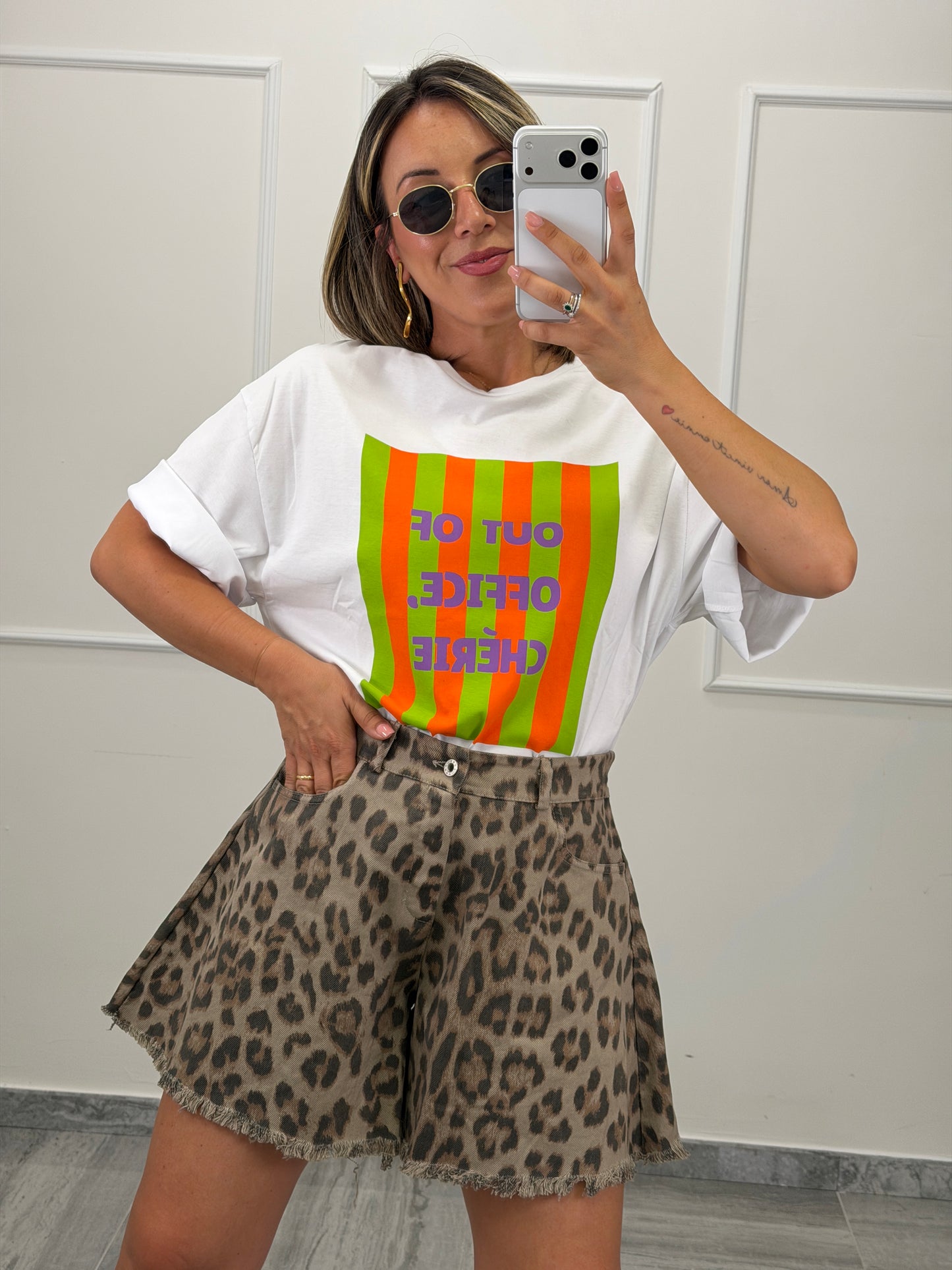 Short Lucilla Animalier