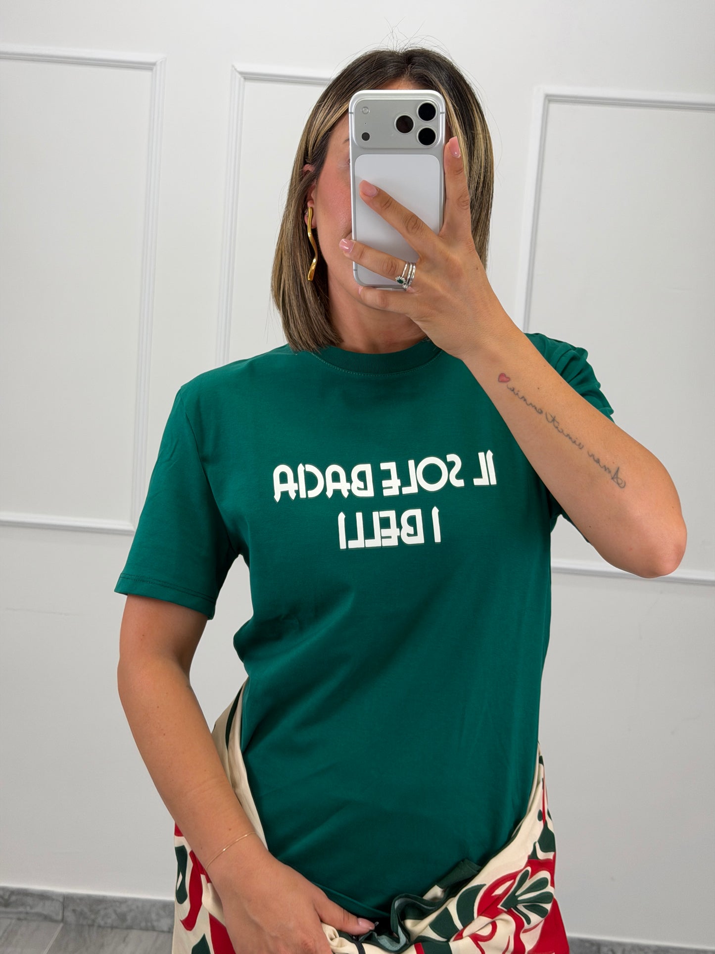 T-shirt " Il sole Bacia i Belli " Lumina