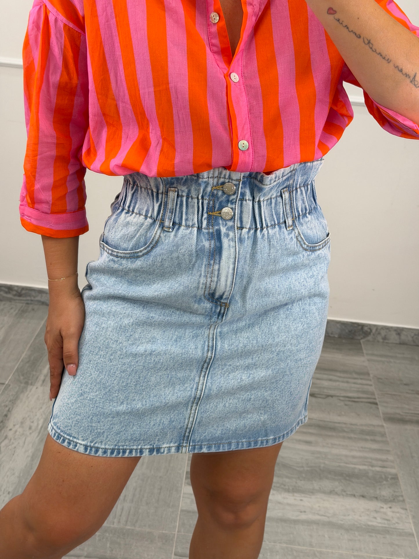 Minigonna Denim