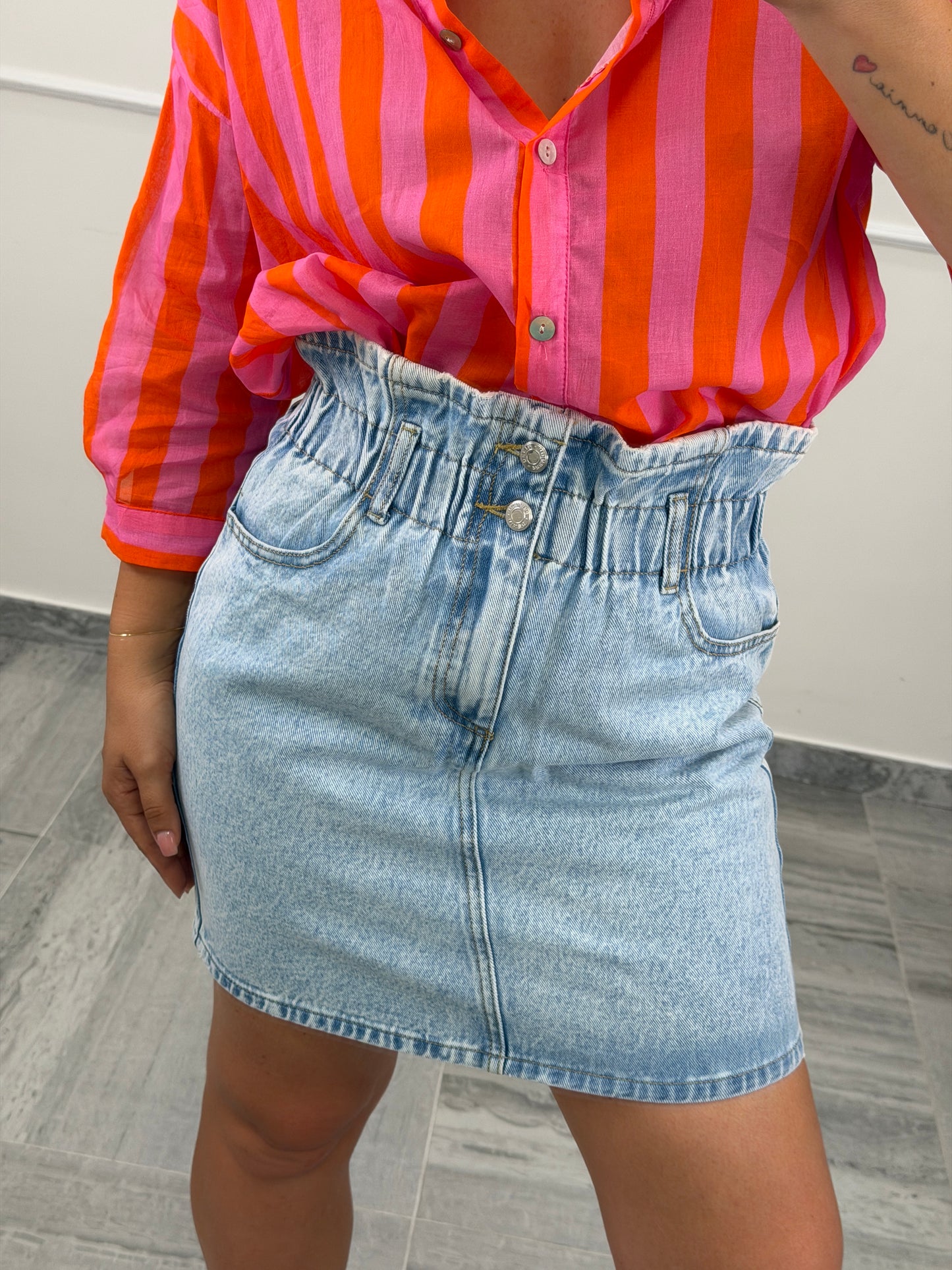 Minigonna Denim