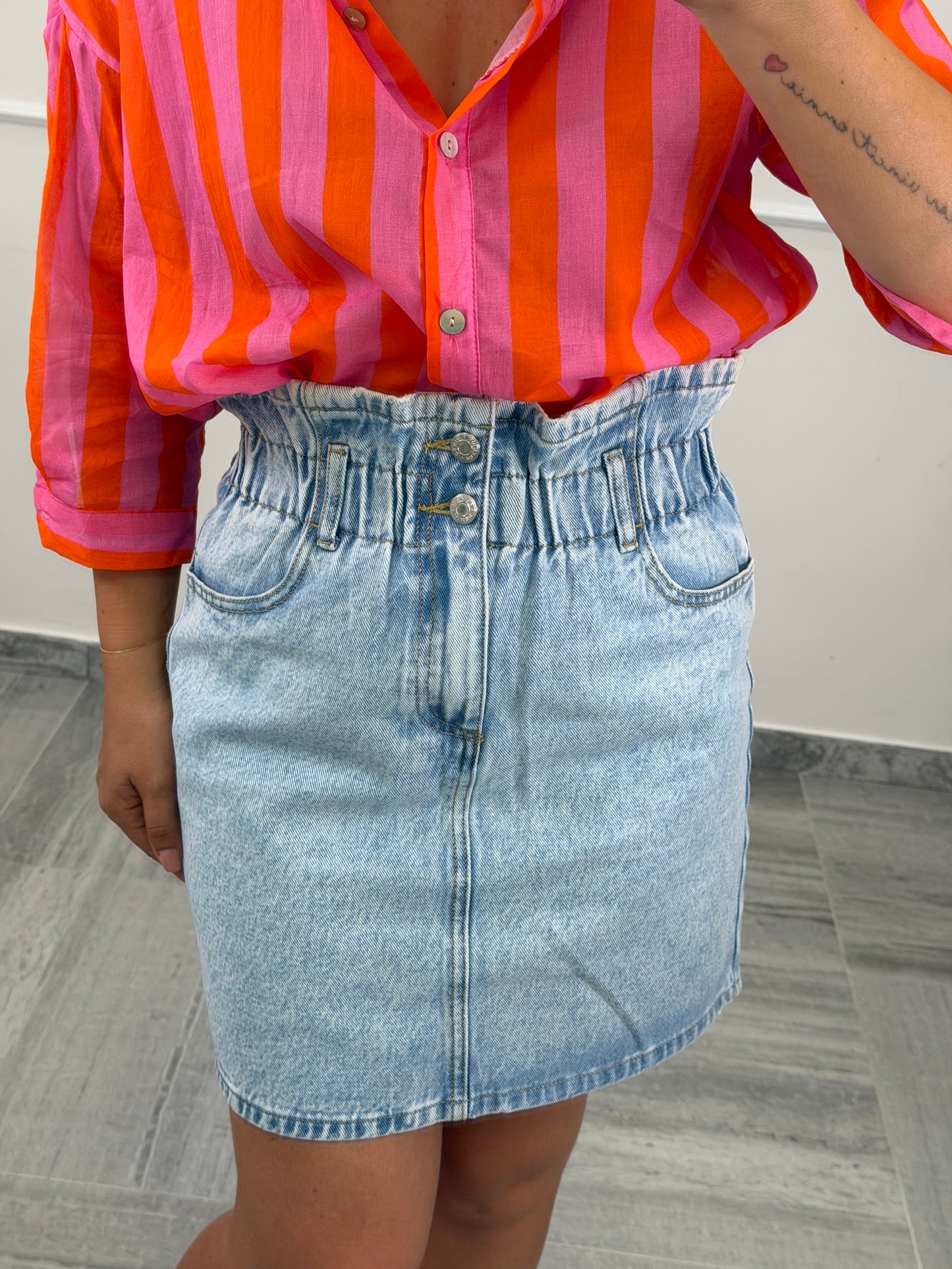 Minigonna Denim