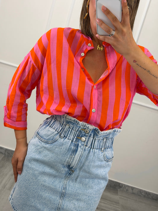 Camicia righe Coreana