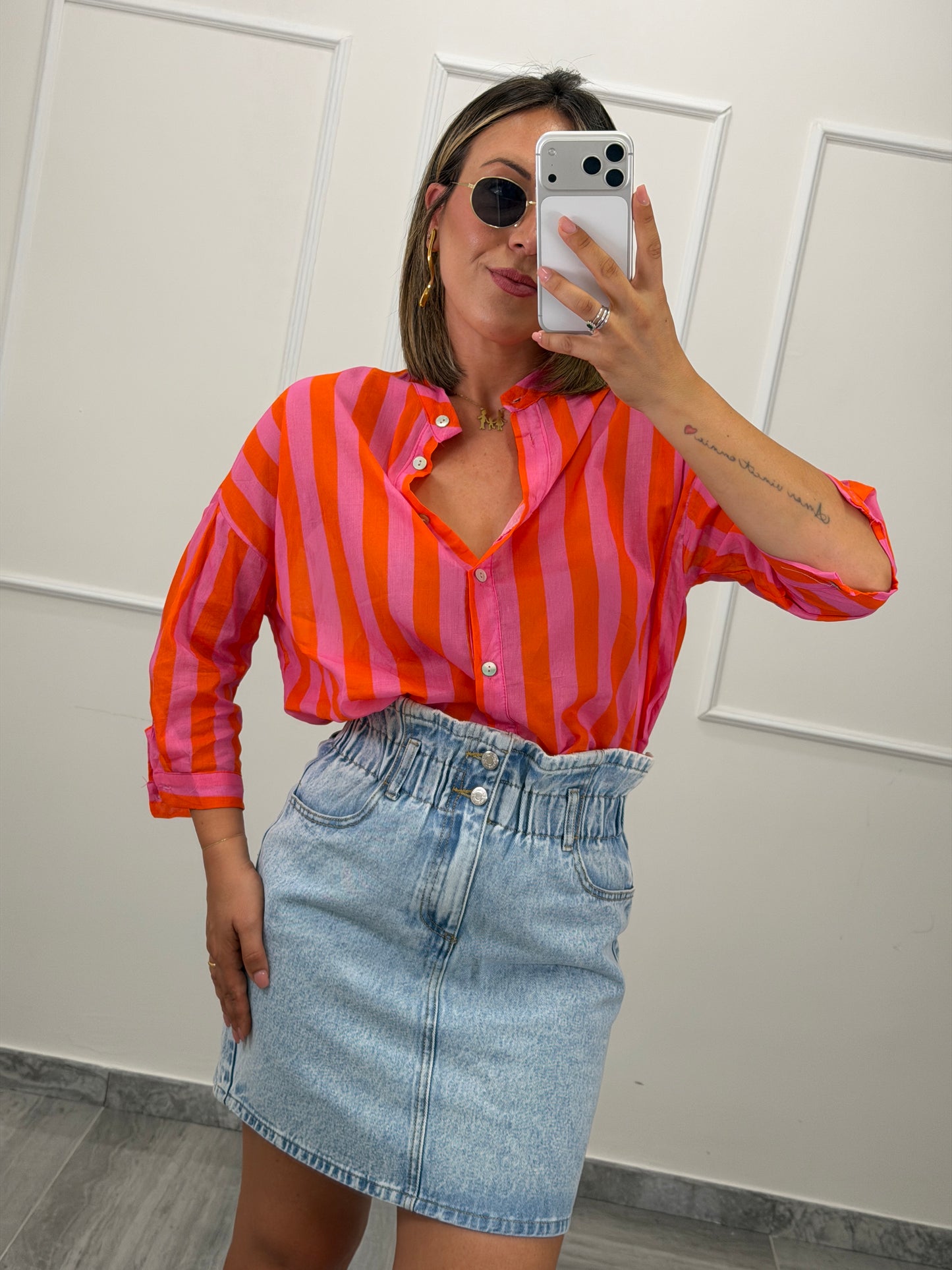 Minigonna Denim