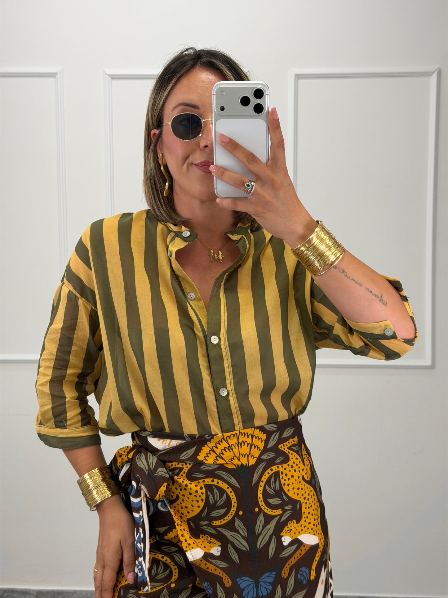 Camicia righe Coreana
