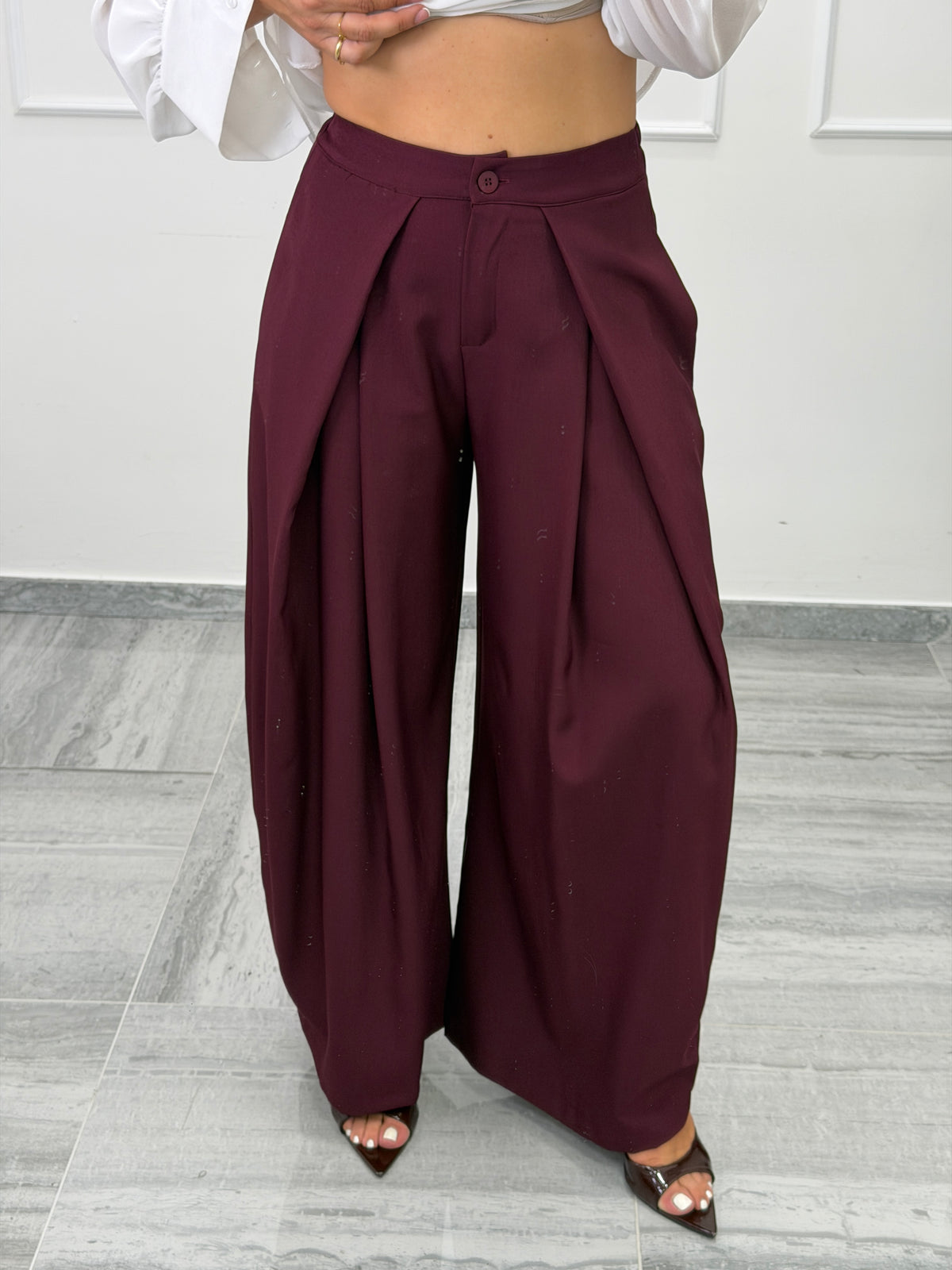 Tailleur Carolina crop