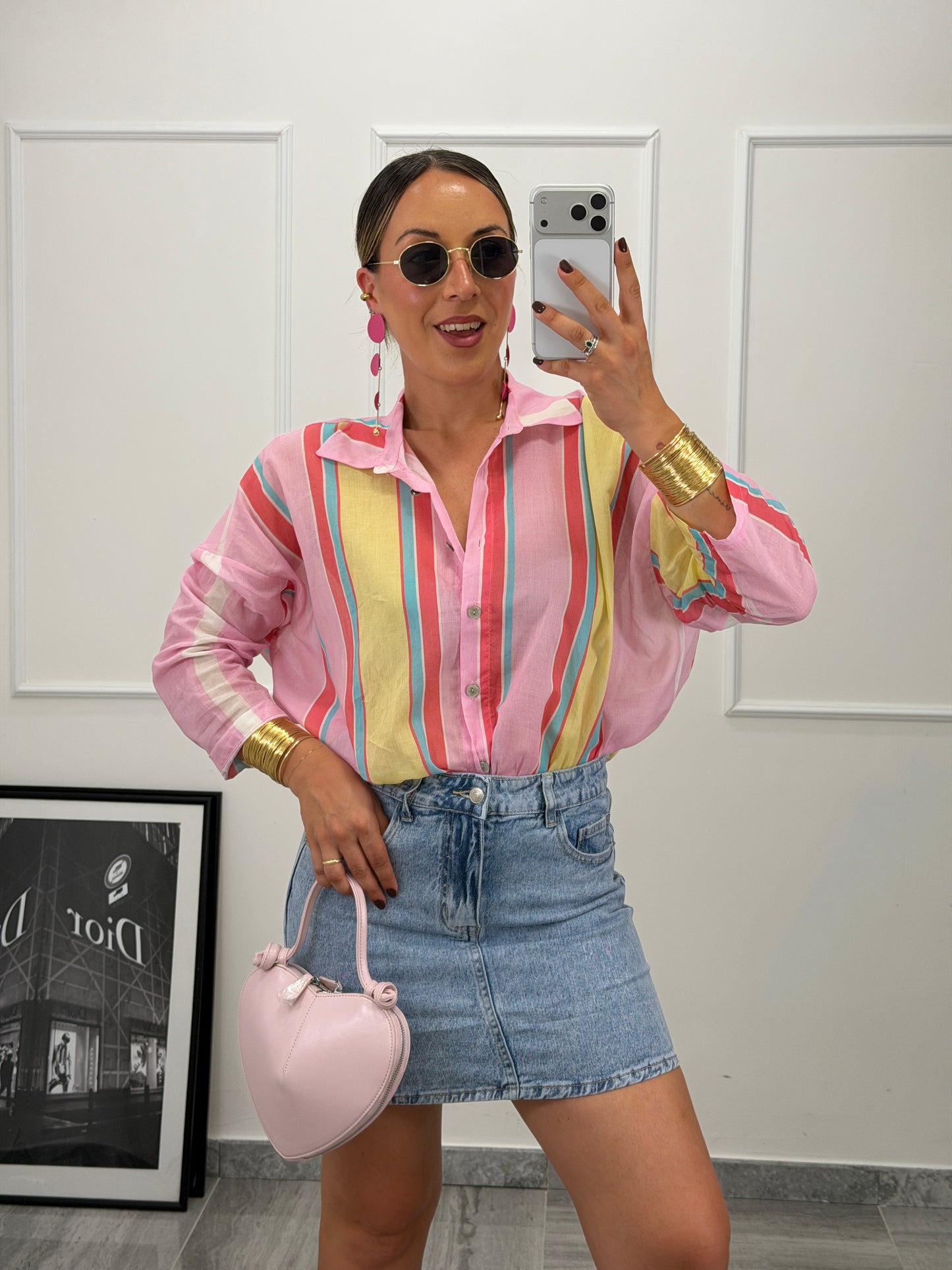 Camicia Rainbow