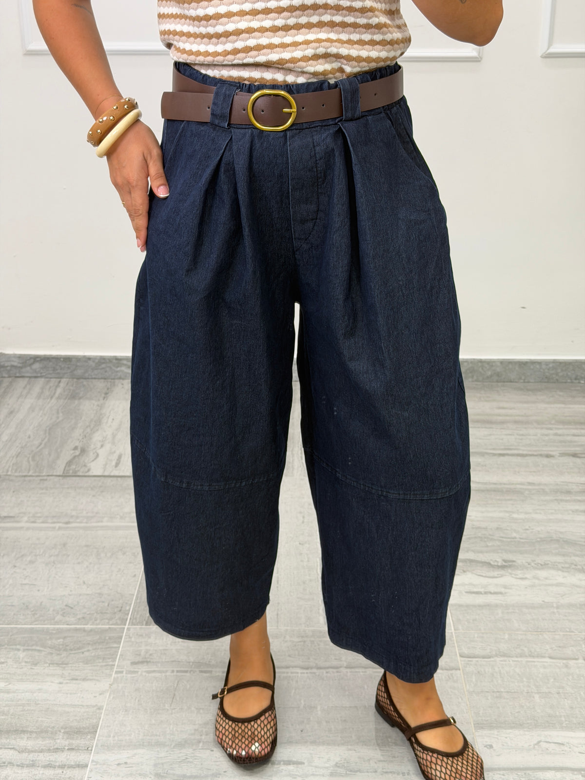 Pantalone Ovetto Denim