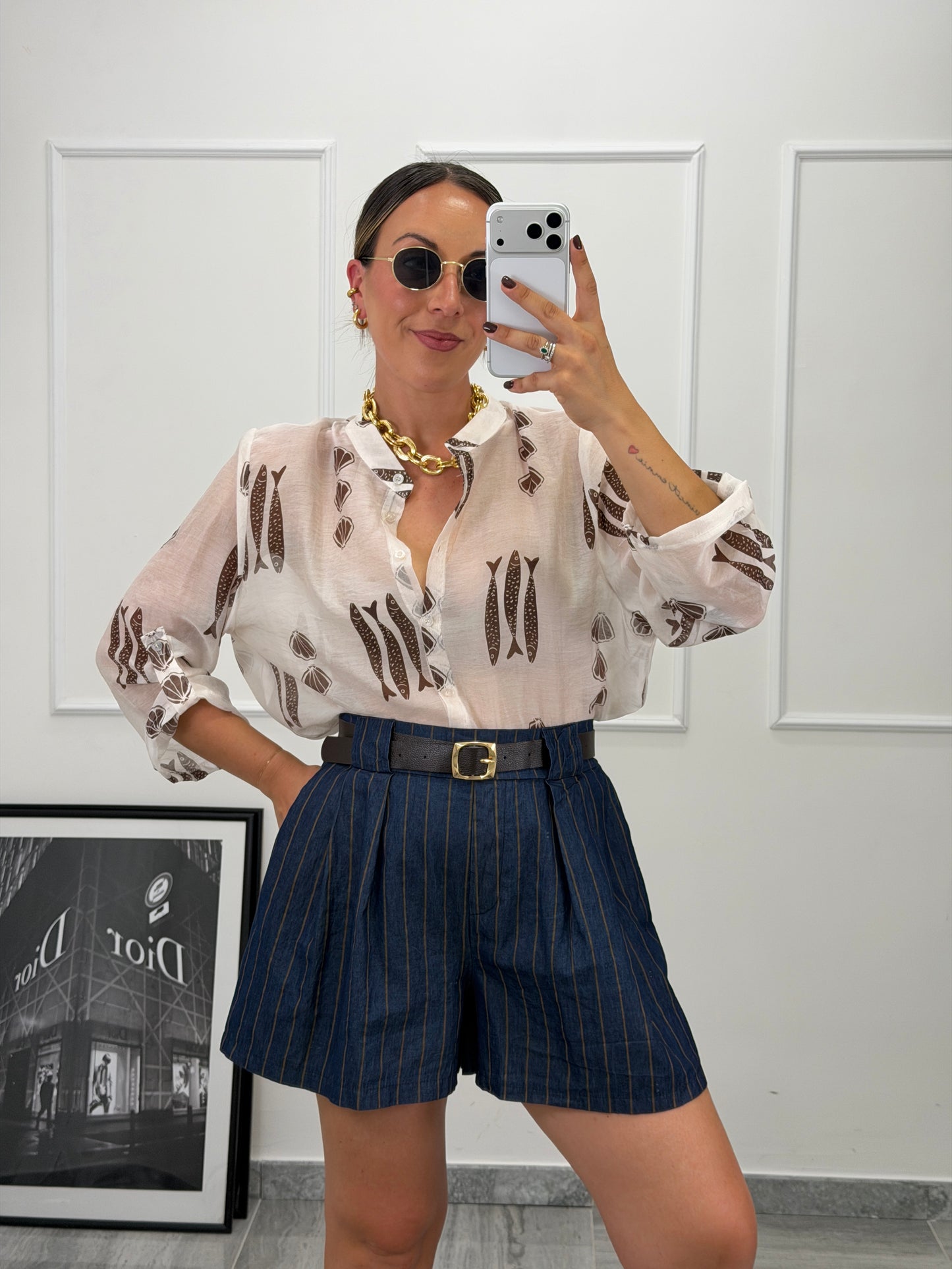 Camicia Sardine