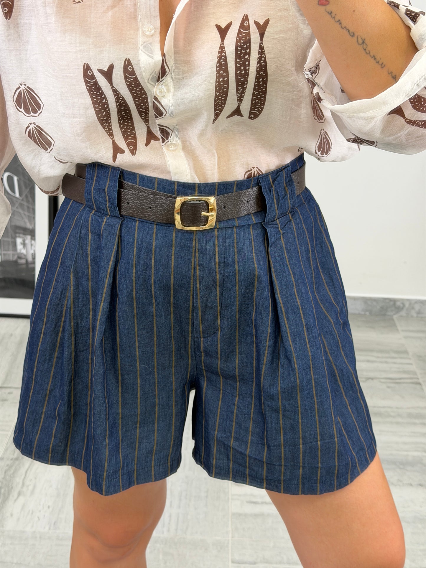 Short Gessato
