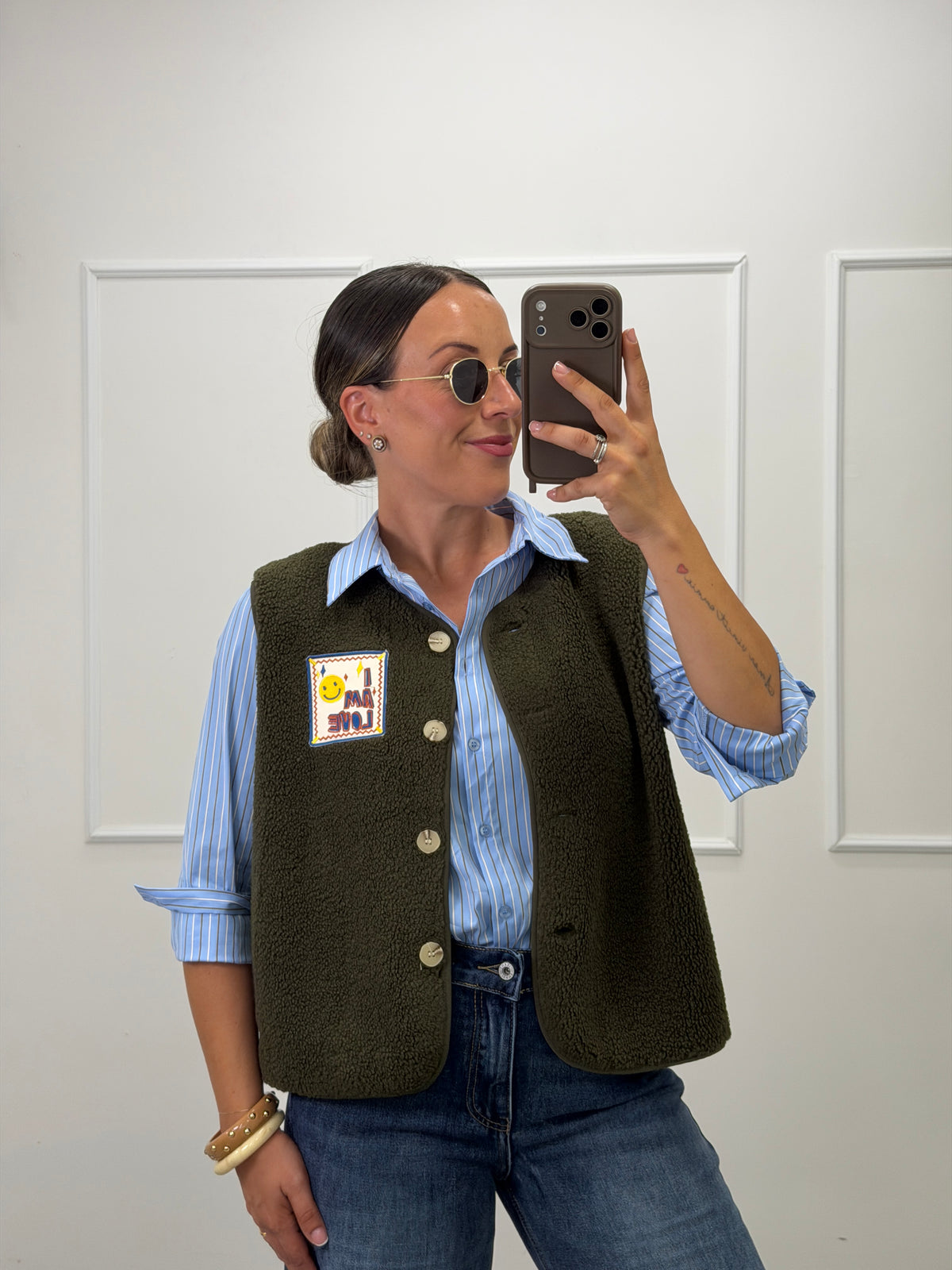 Gilet " I am Love"