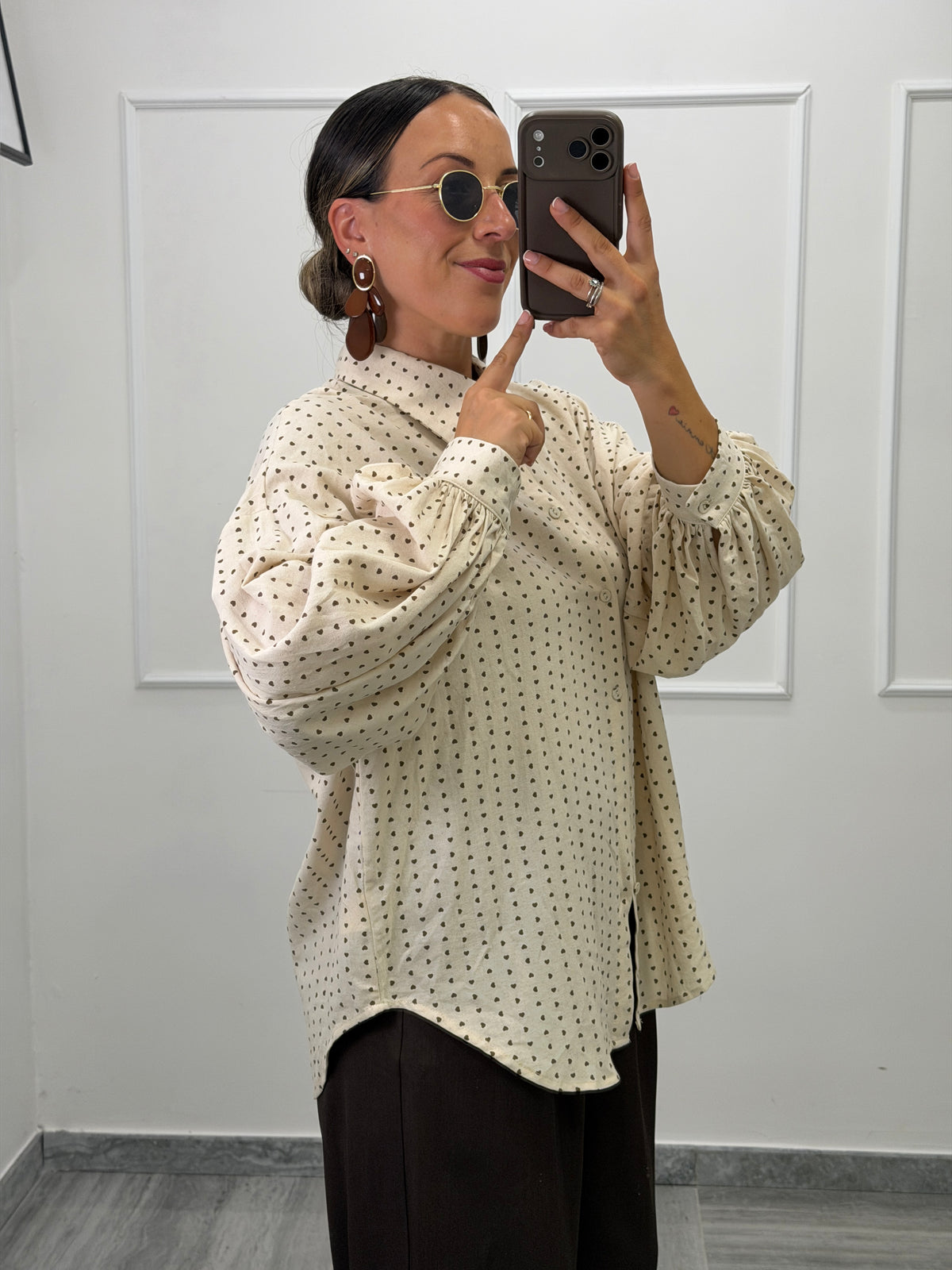 Camicia Harper Hearts
