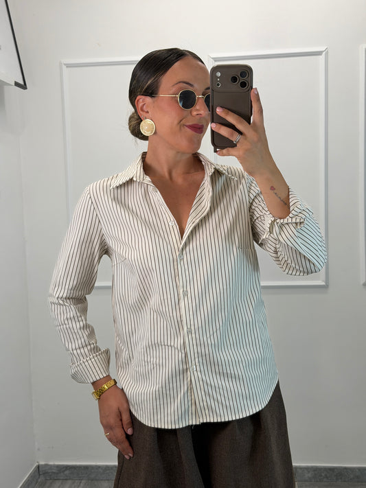 Camicia Hampton Marrone