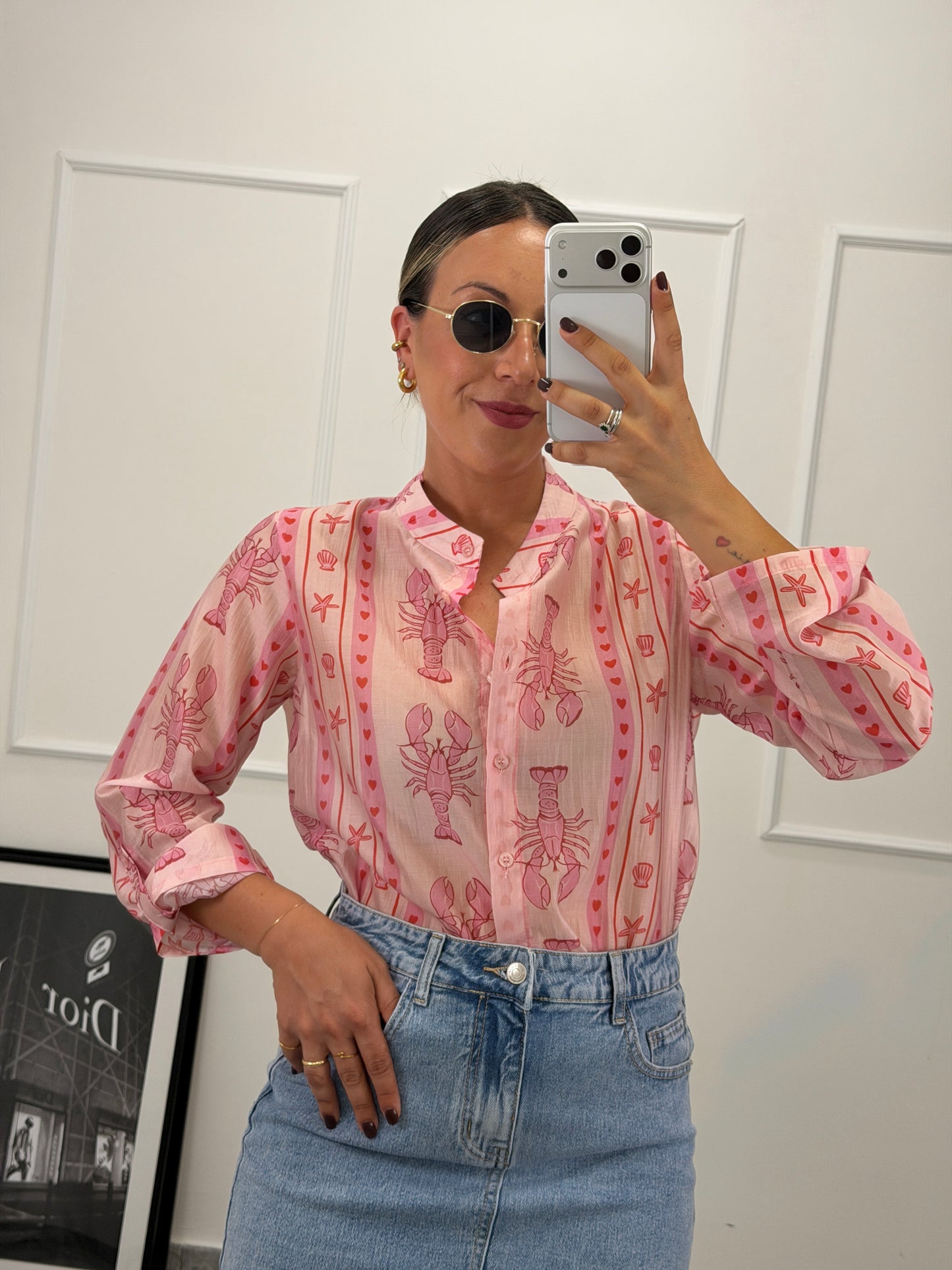 Camicia Corallo
