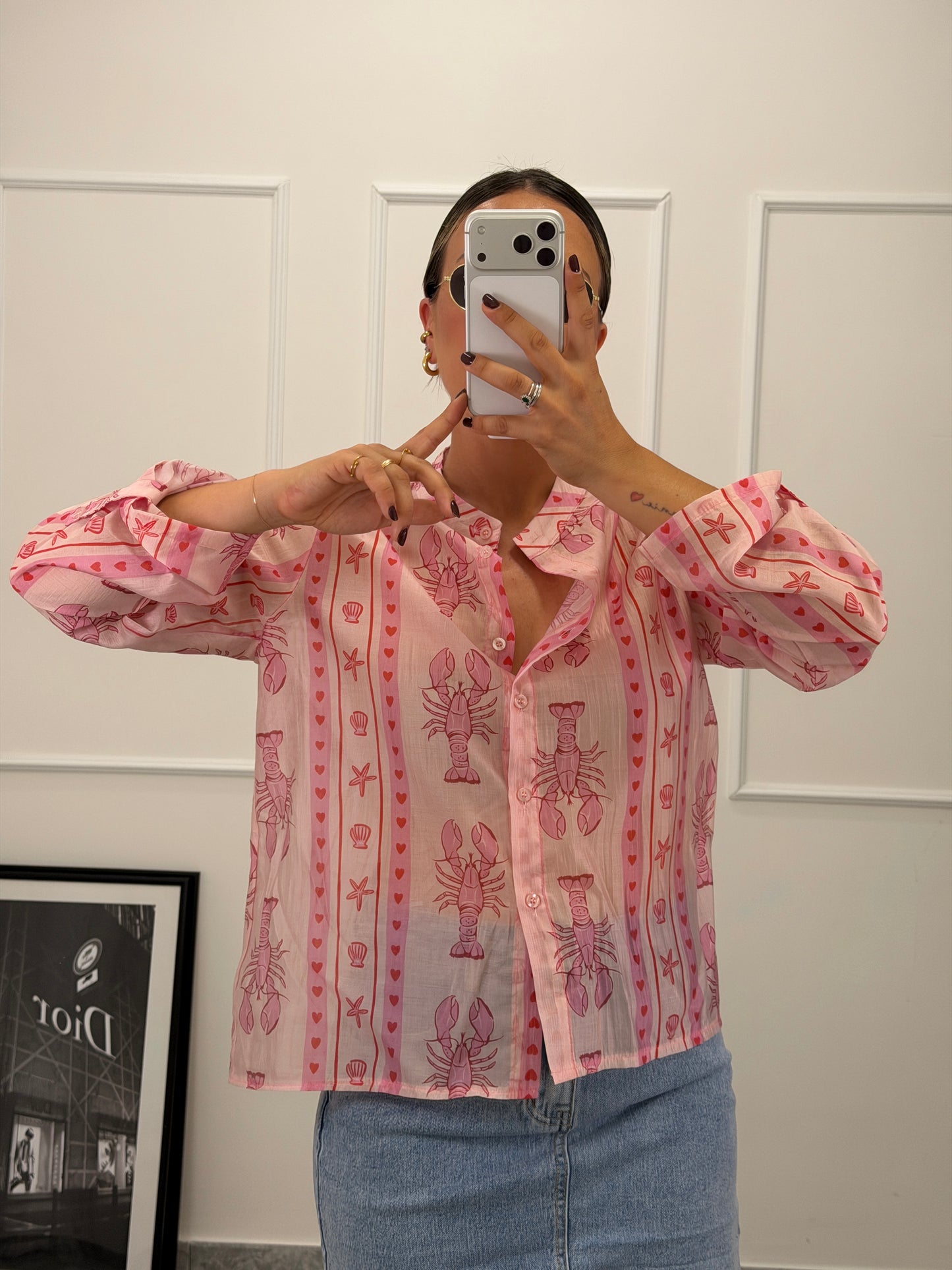 Camicia Corallo