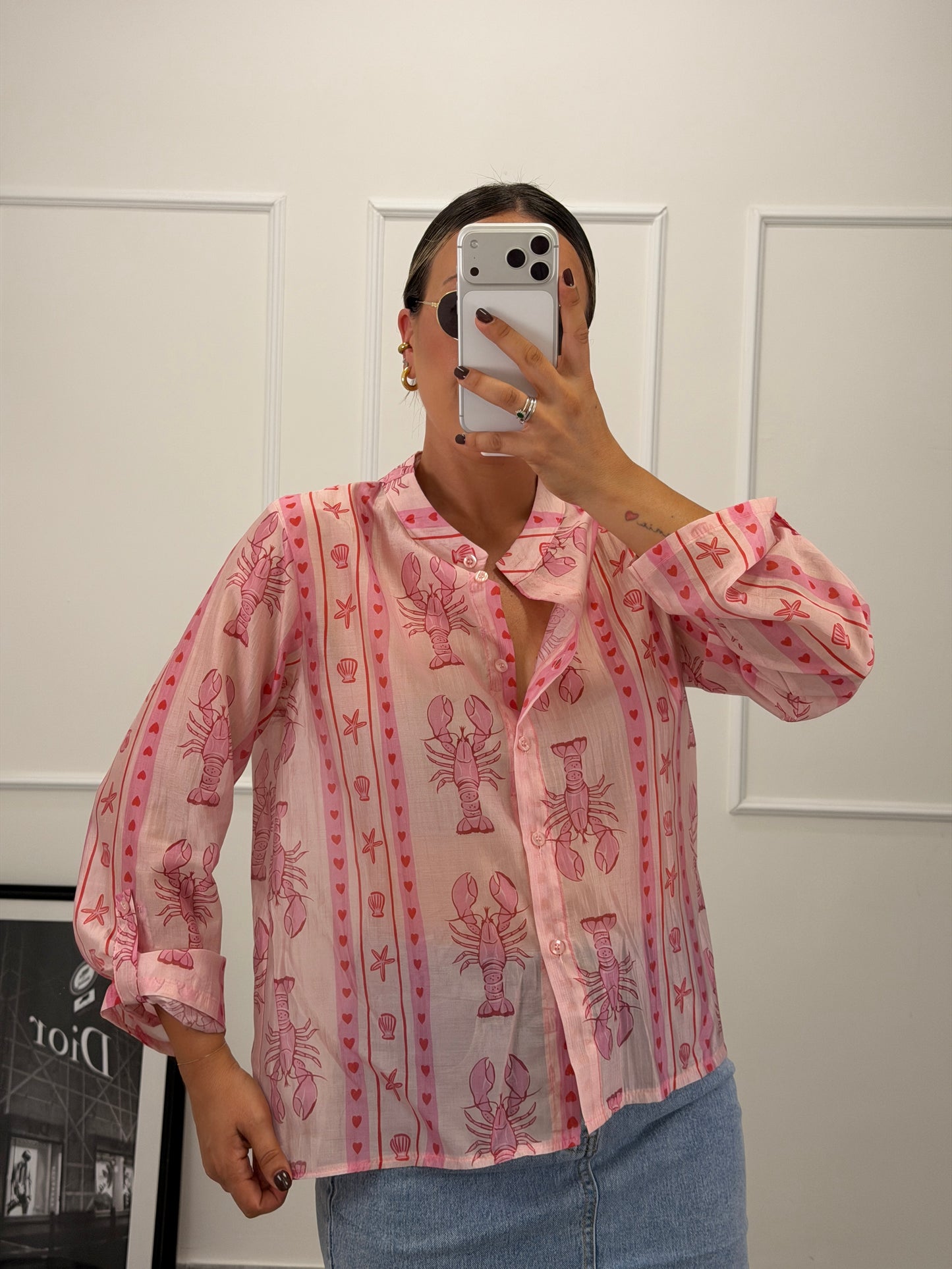 Camicia Corallo