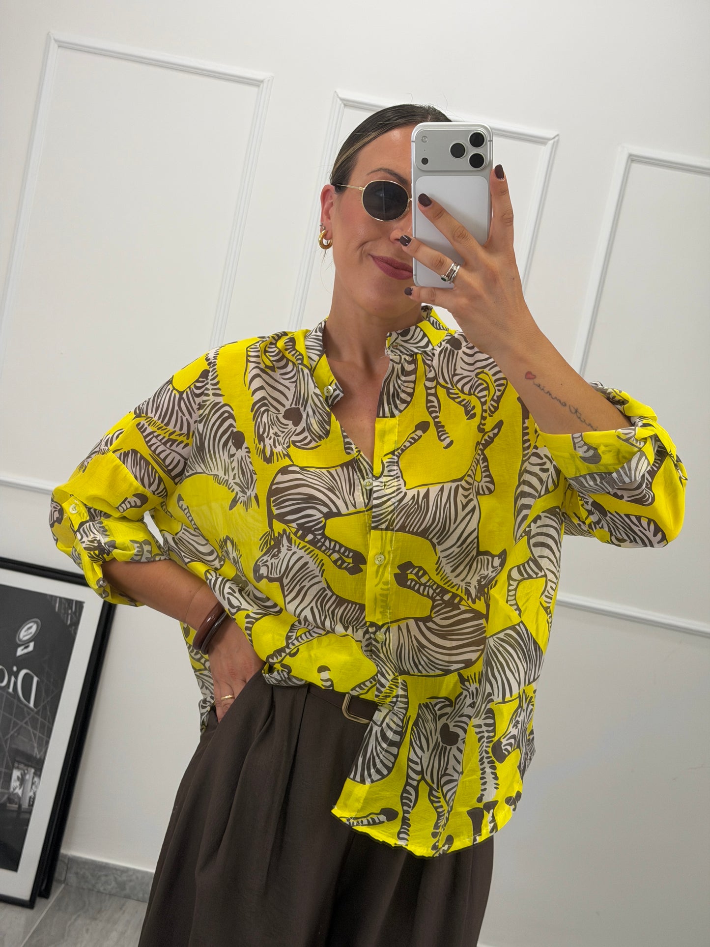 Camicia Zebra