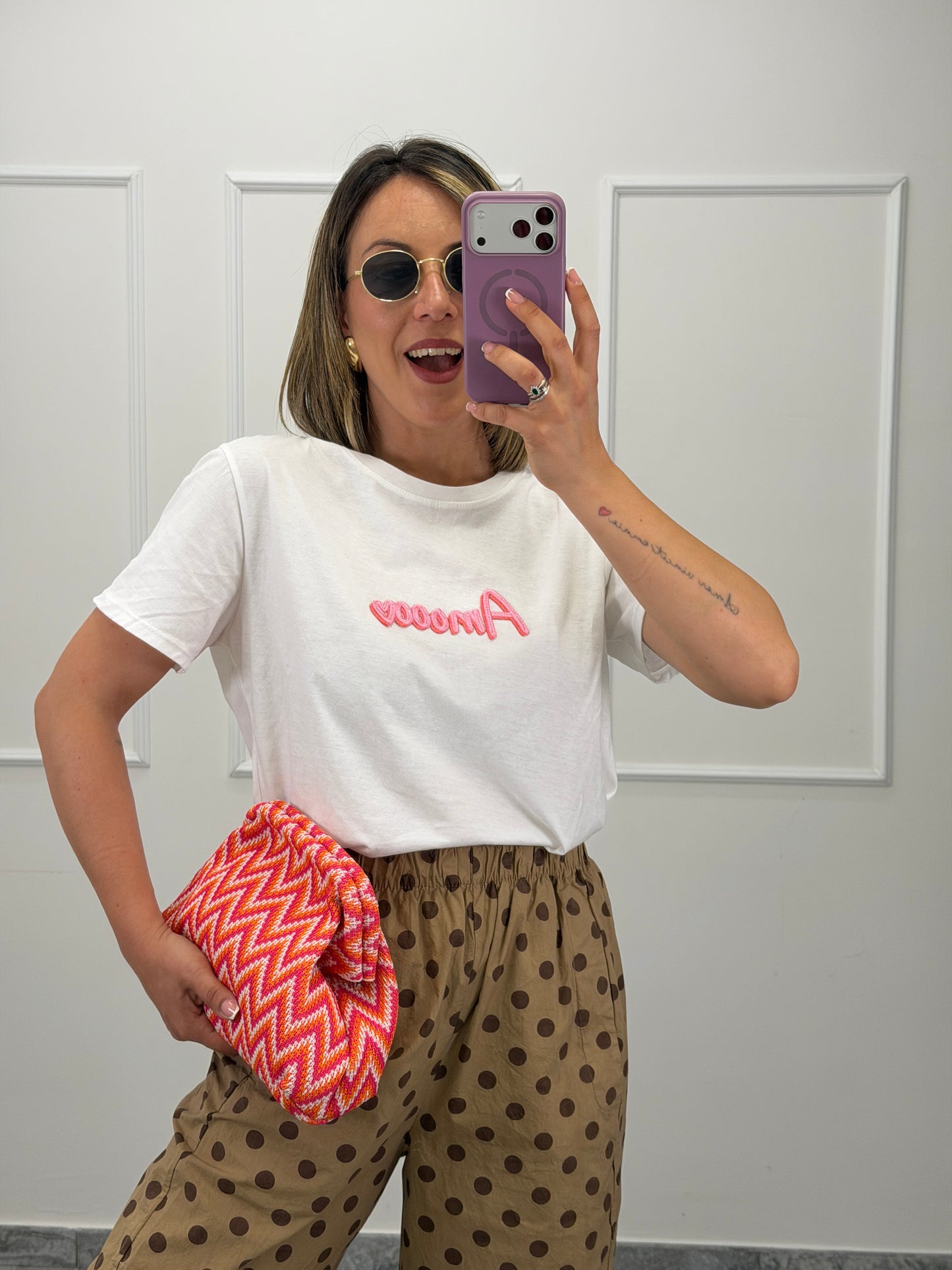 t-shirt " Amooo"