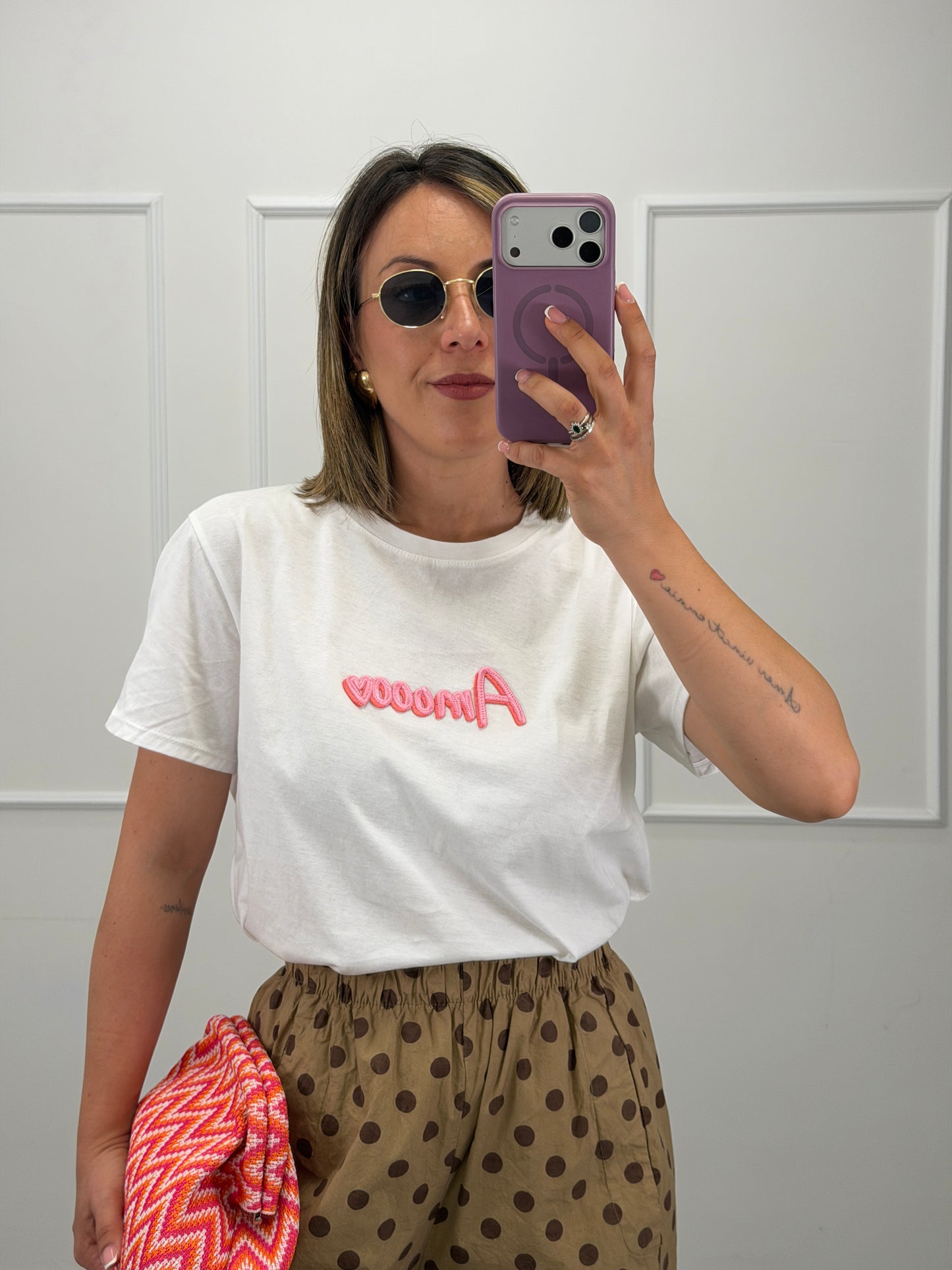 t-shirt " Amooo"